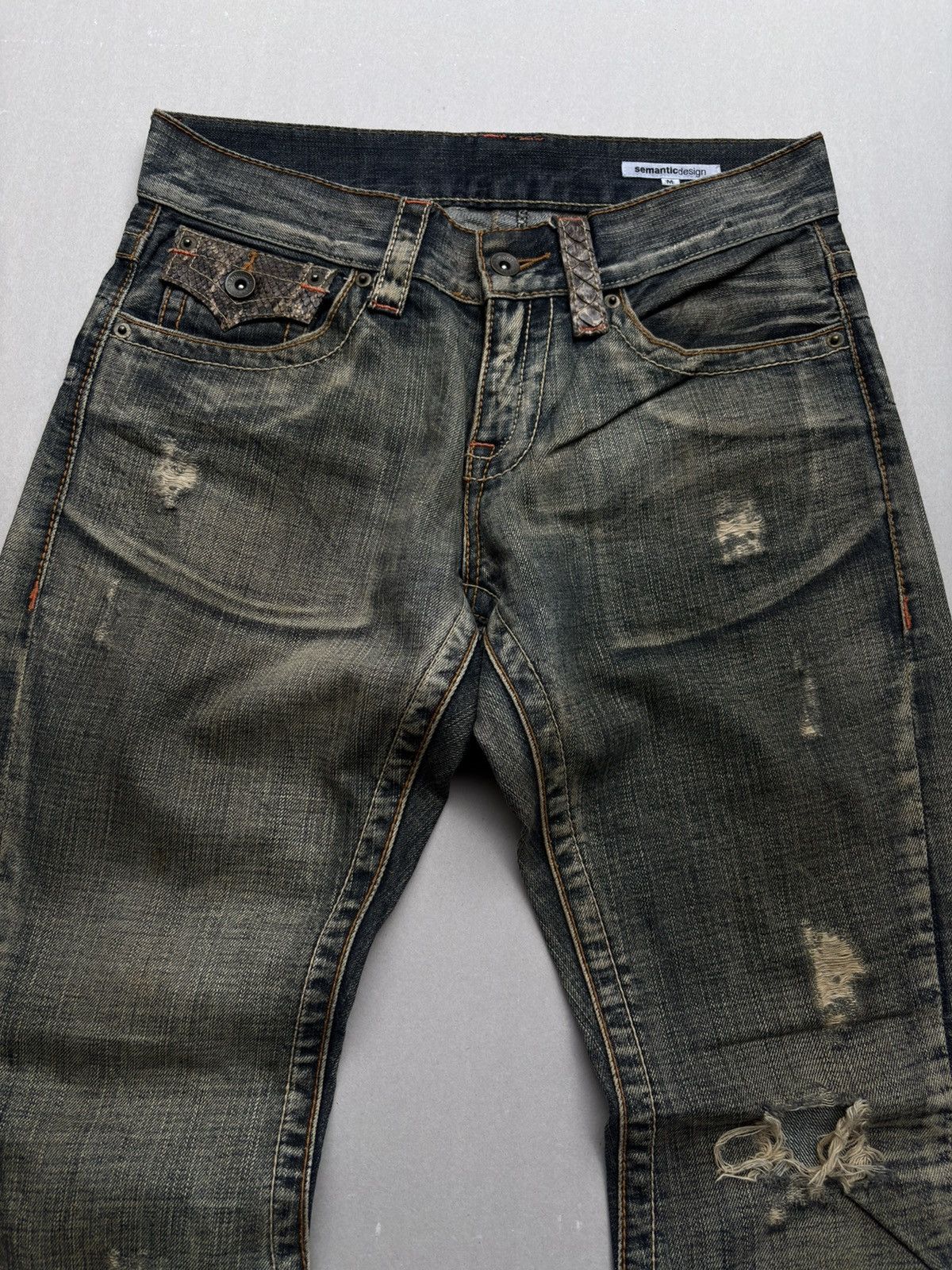 semanticdesign SEMANTIC DESIGN phyton flare jeans Size US 28 / EU 44 - 2 Thumbnail