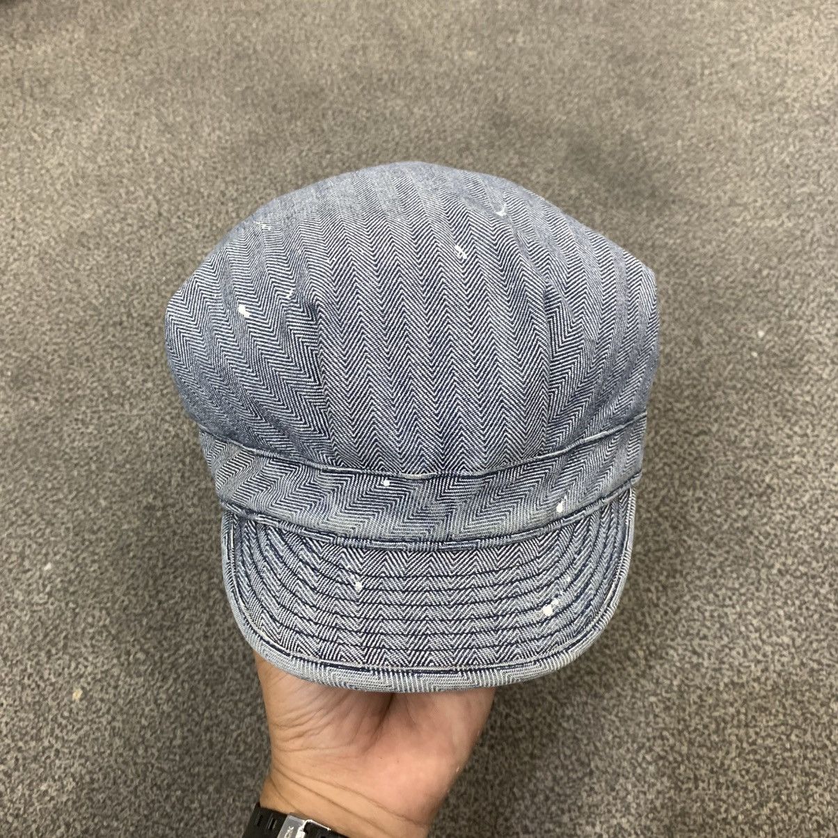 Polo Ralph Lauren Denim & Supply Ralph Lauren Biker Hat Paint Splatter Artist Size ONE SIZE - 4 Thumbnail