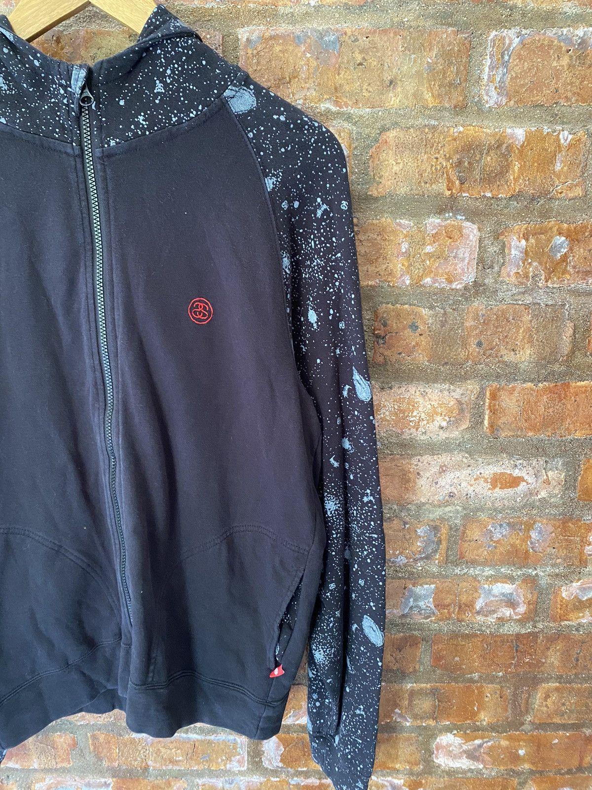 Stussy 2000s Stussy Galaxy hoodie Size US L / EU 52-54 / 3 - 5 Thumbnail