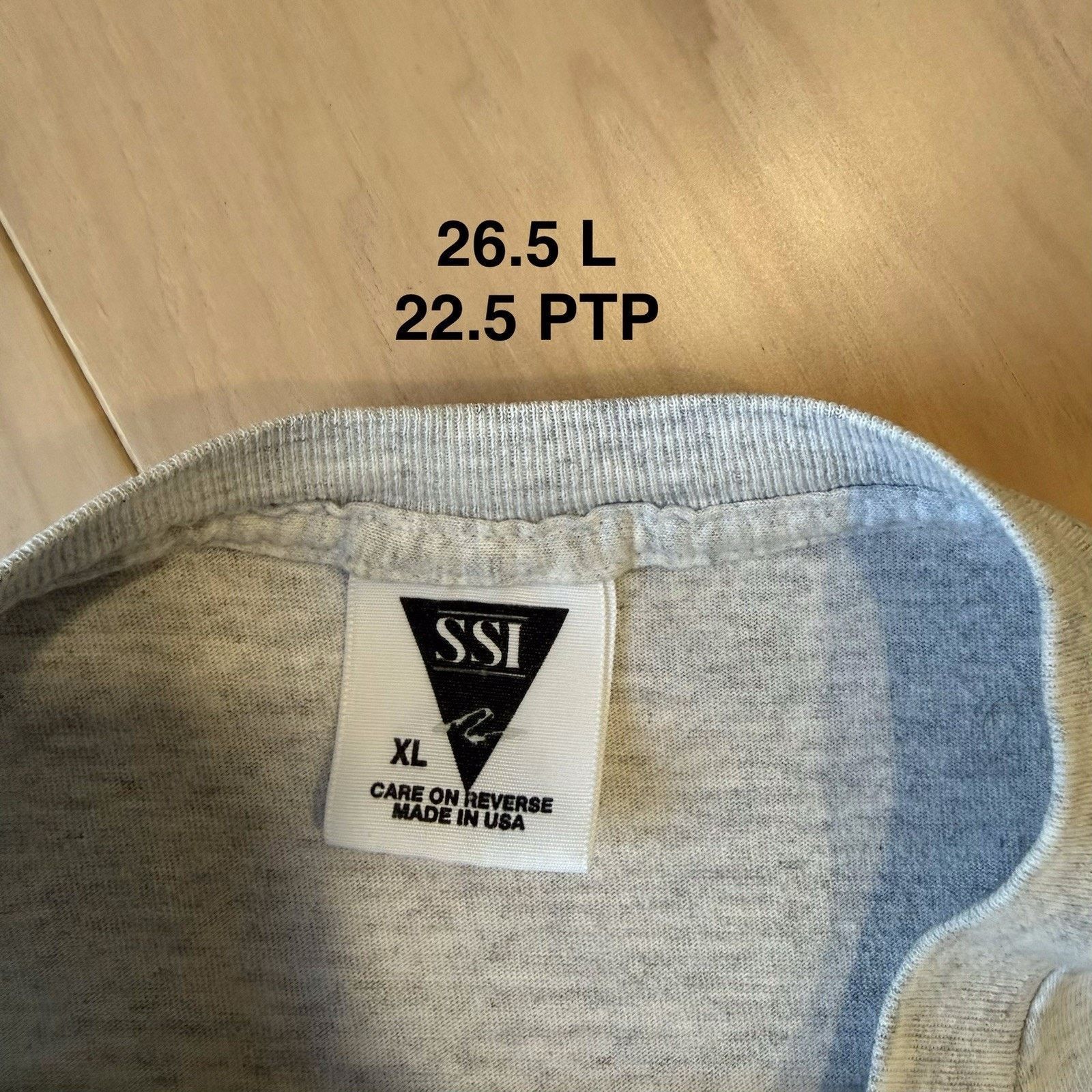 Vintage Vintage Chevrolet Corvette Shirt XL Gray 90s Made USA SSI Size US XL / EU 56 / 4 - 5 Thumbnail