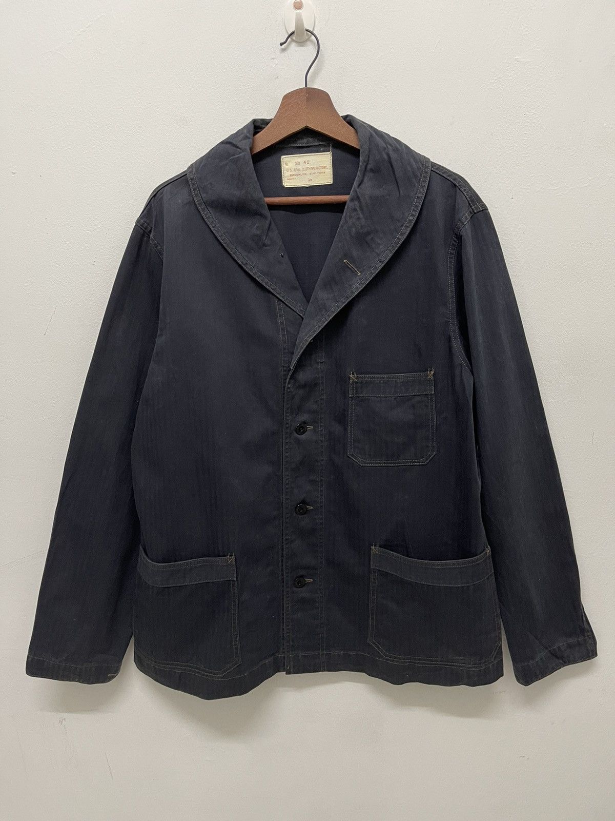 Vintage VINTAGE U.S NAVAL CLOTHING FACTORY JACKET Size US M / EU 48-50 / 2 - 6 Thumbnail