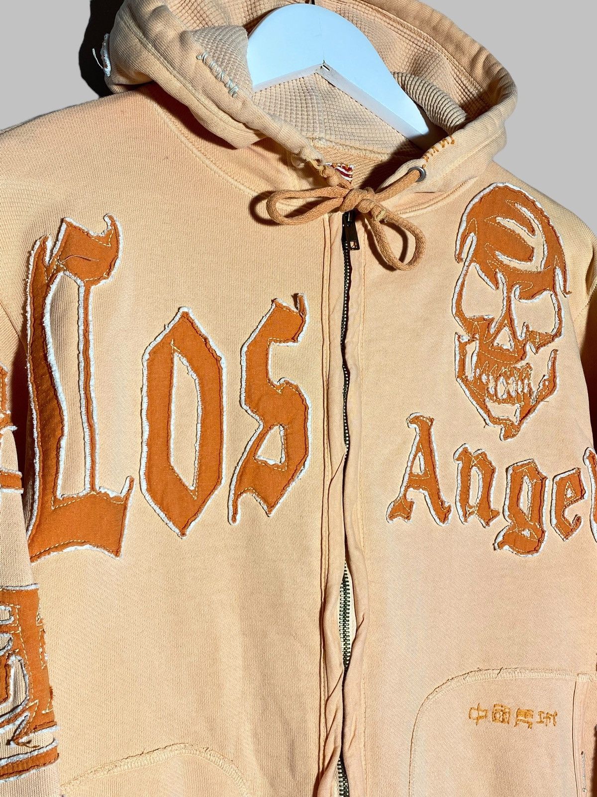 The Great China Wall The Great China Wall Los Angeles Skull Y2k Zip Hoodie Size US S / EU 44-46 / 1 - 4 Thumbnail