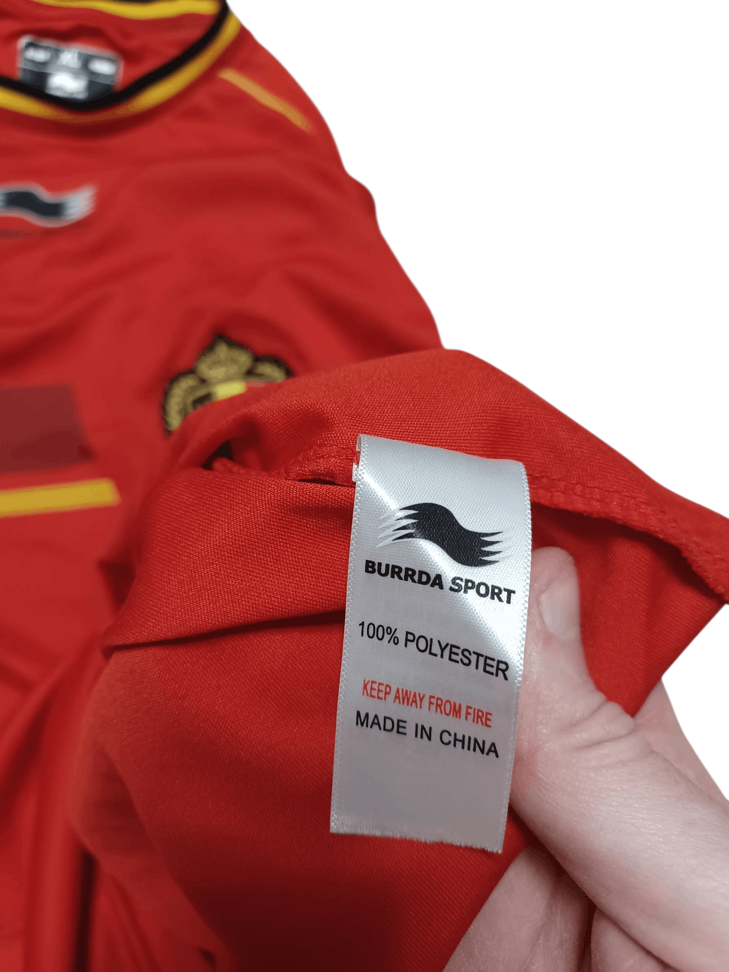 Other BELGIUM BURRDA 2014 VINTAGE SOCCER JERSEY BLOKECORE Size US XL / EU 56 / 4 - 6 Thumbnail