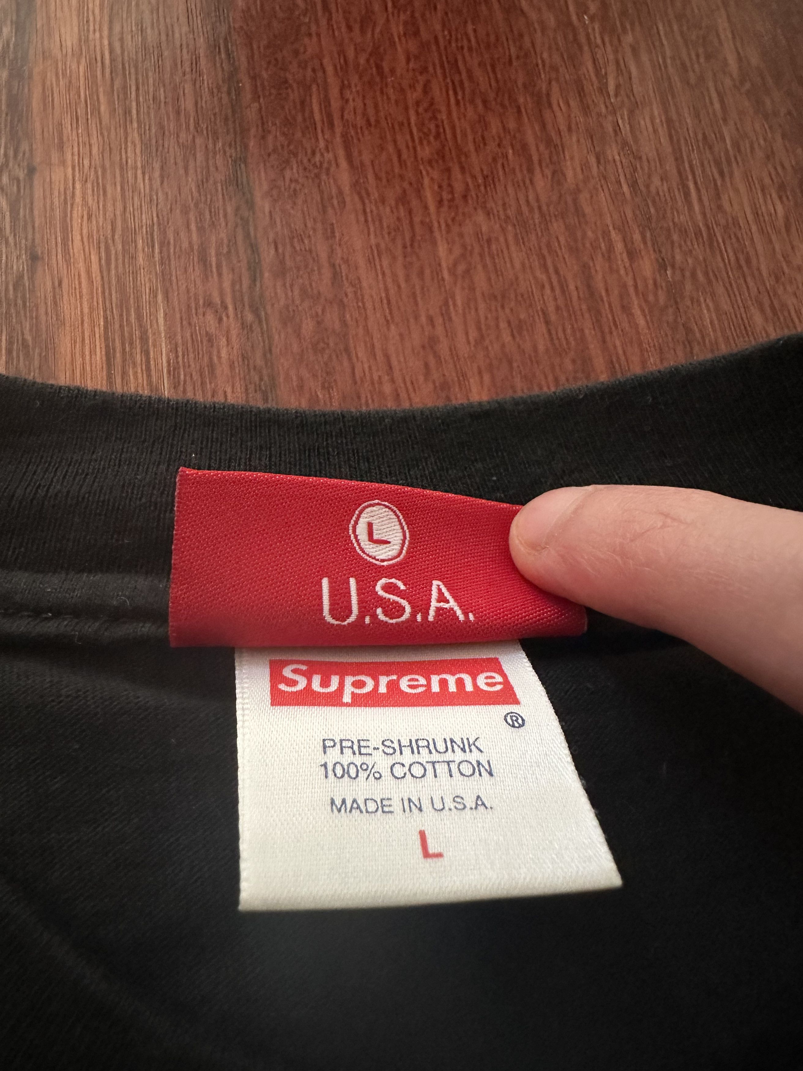Supreme Supreme x Sarcastic 1998 "East Meets West" Cuban Flag Tee Size US L / EU 52-54 / 3 - 4 Thumbnail