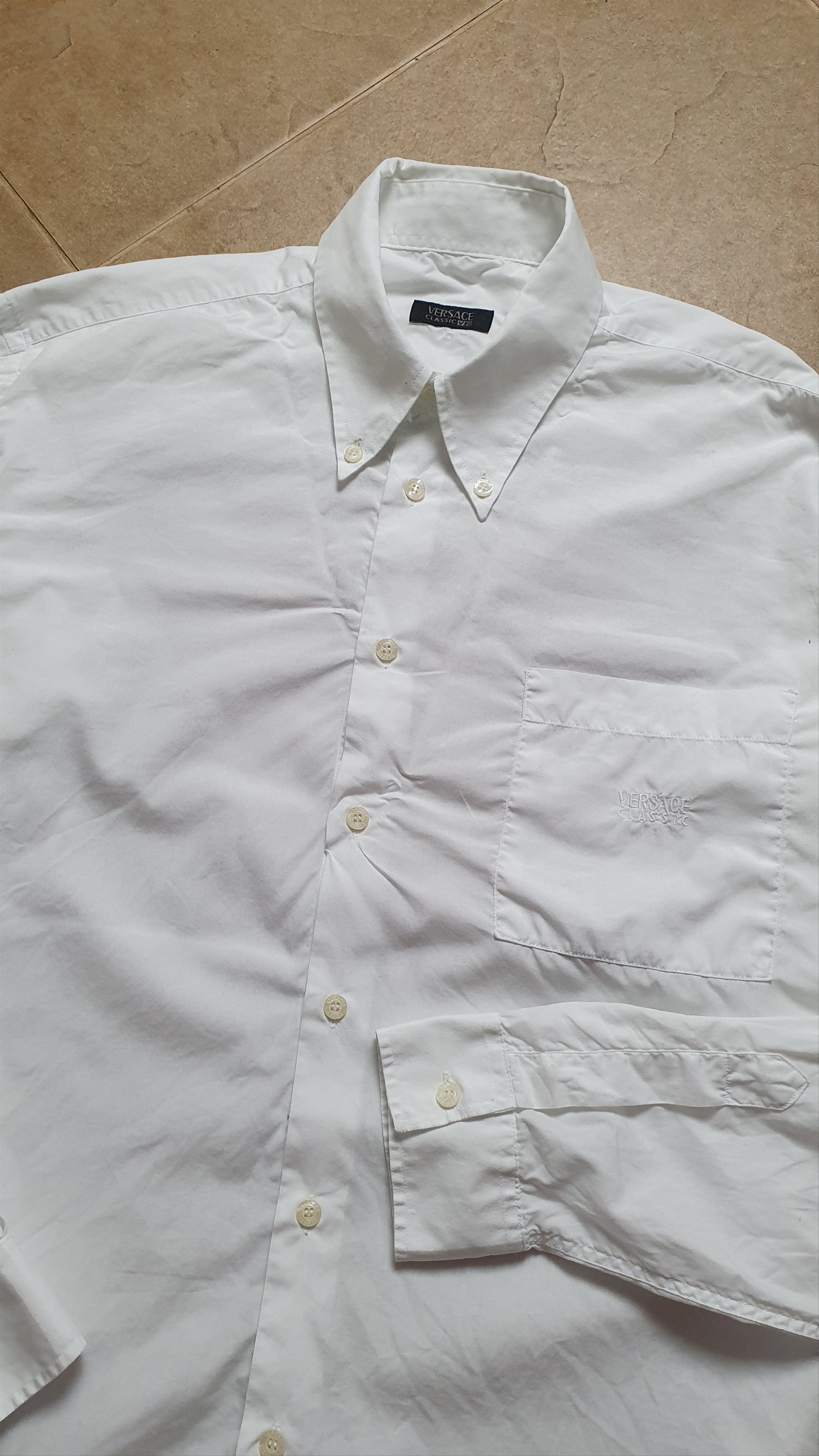 Versace Shirt Versace Classic Gianni Versace shirts White Size L Size US L / EU 52-54 / 3 - 10 Thumbnail