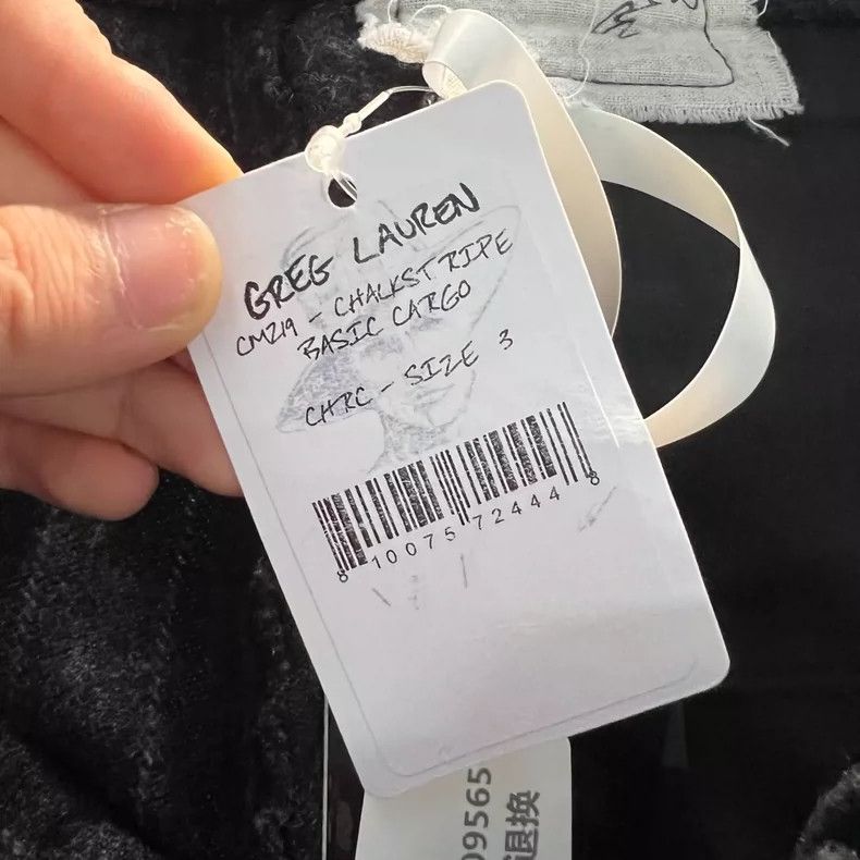 Greg Lauren GREG LAUREN size 3 Striped pocket leggings pants 2504-Next Size US 30 / EU 46 - 5 Thumbnail