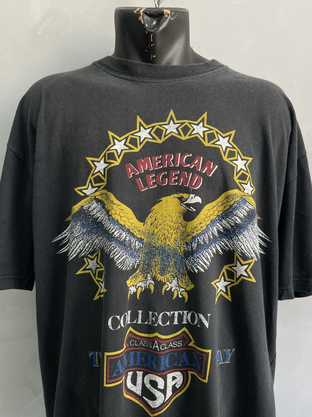 Harley Davidson American Legend Black Graphic Eagle 3d emblem T-Shirt XXL Size US XXL / EU 58 / 5 - 2 Thumbnail
