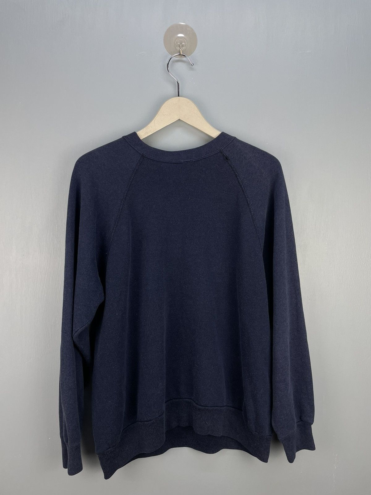 Vintage Vintage 70s NAVY sweatshirt Size US L / EU 52-54 / 3 - 2 Thumbnail