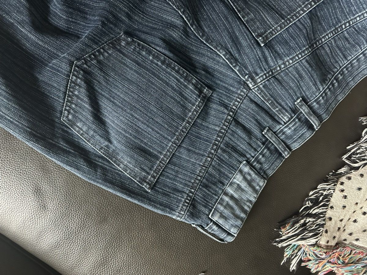 Mfpen NWT MFPEN STRAIGHT CUT JEANS - BLUE STRIPE Size US 34 / EU 50 - 6 Thumbnail
