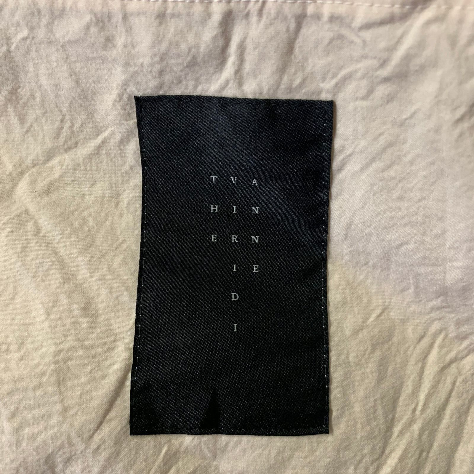 The Viridi-anne THE VIRIDI-ANNE Black Linen Wool Panneled Sport Coat Size 44S - 5 Thumbnail