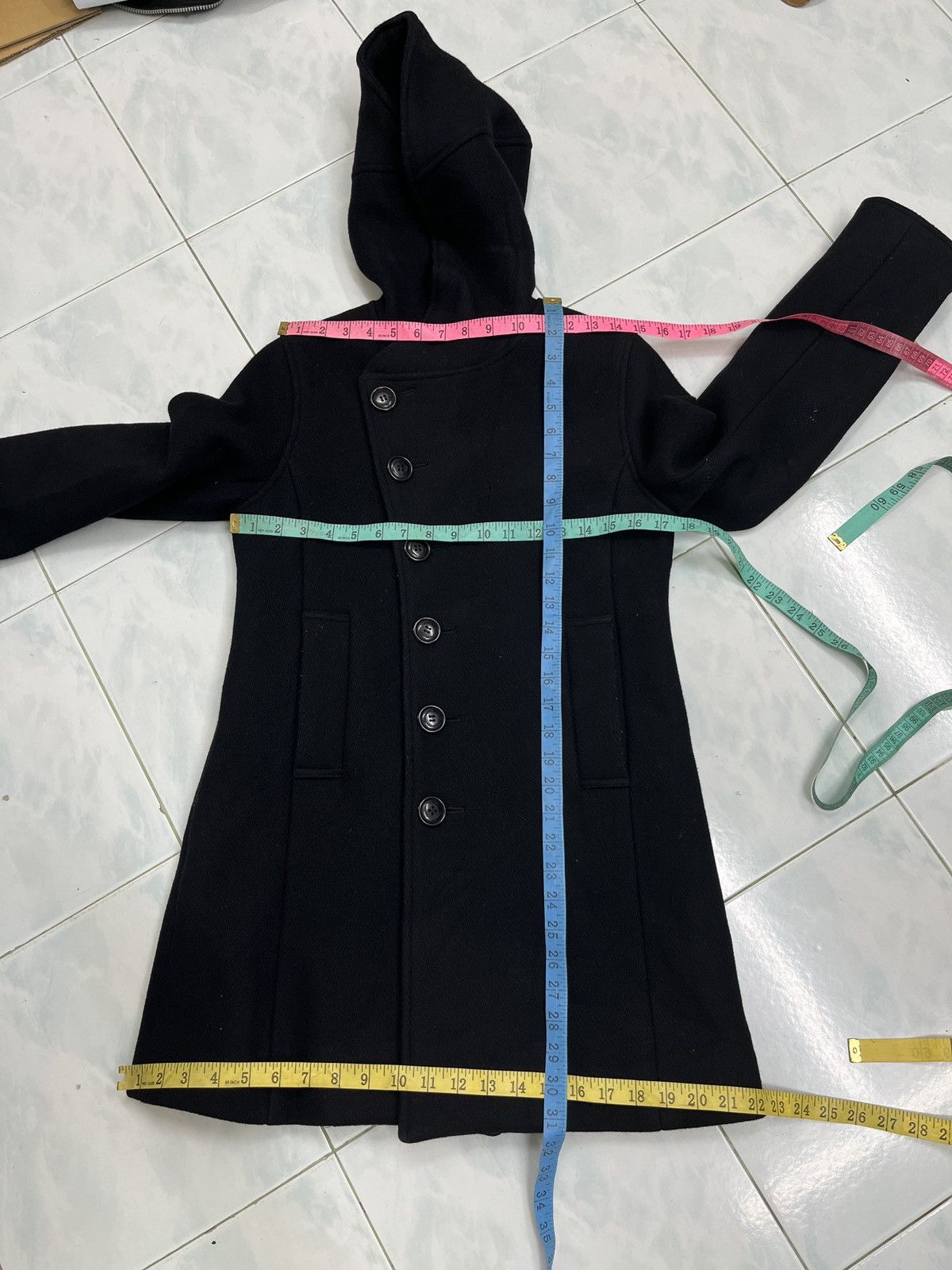 Issey Miyake × Sunao Kuwahara 🔥🔥🔥ARCHIVE ISSEY MIYAKE SUNAO KUWAHARA HOODIE COAT Size S / US 4 / IT 40 - 10 Thumbnail
