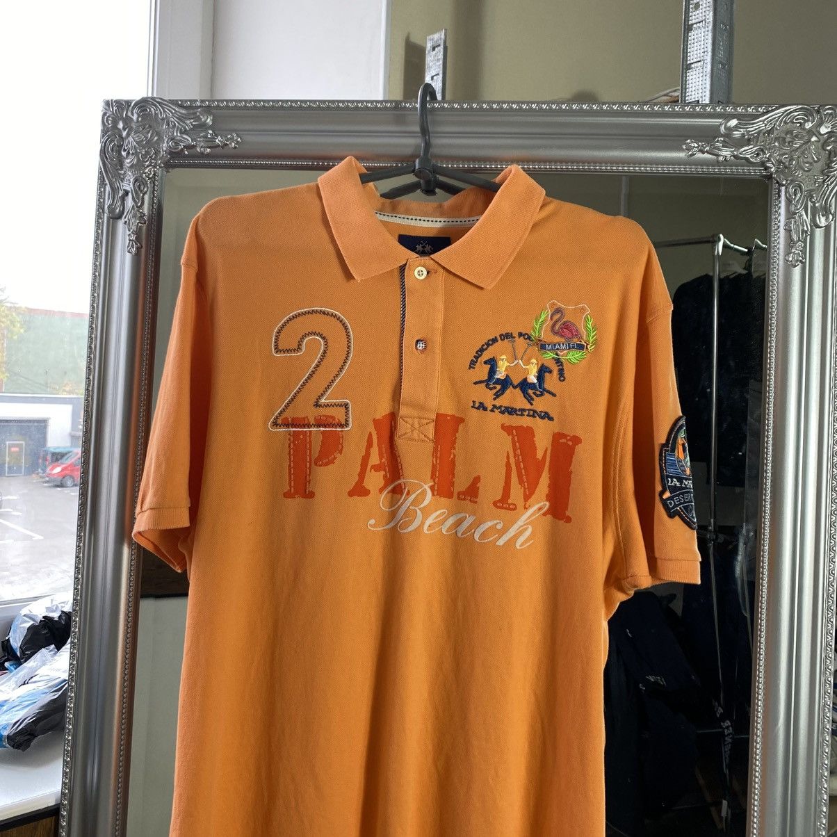 La Martina Vintage 90's la martina polo shirt Ralph lauren Thailand Size US XL / EU 56 / 4 - 2 Thumbnail