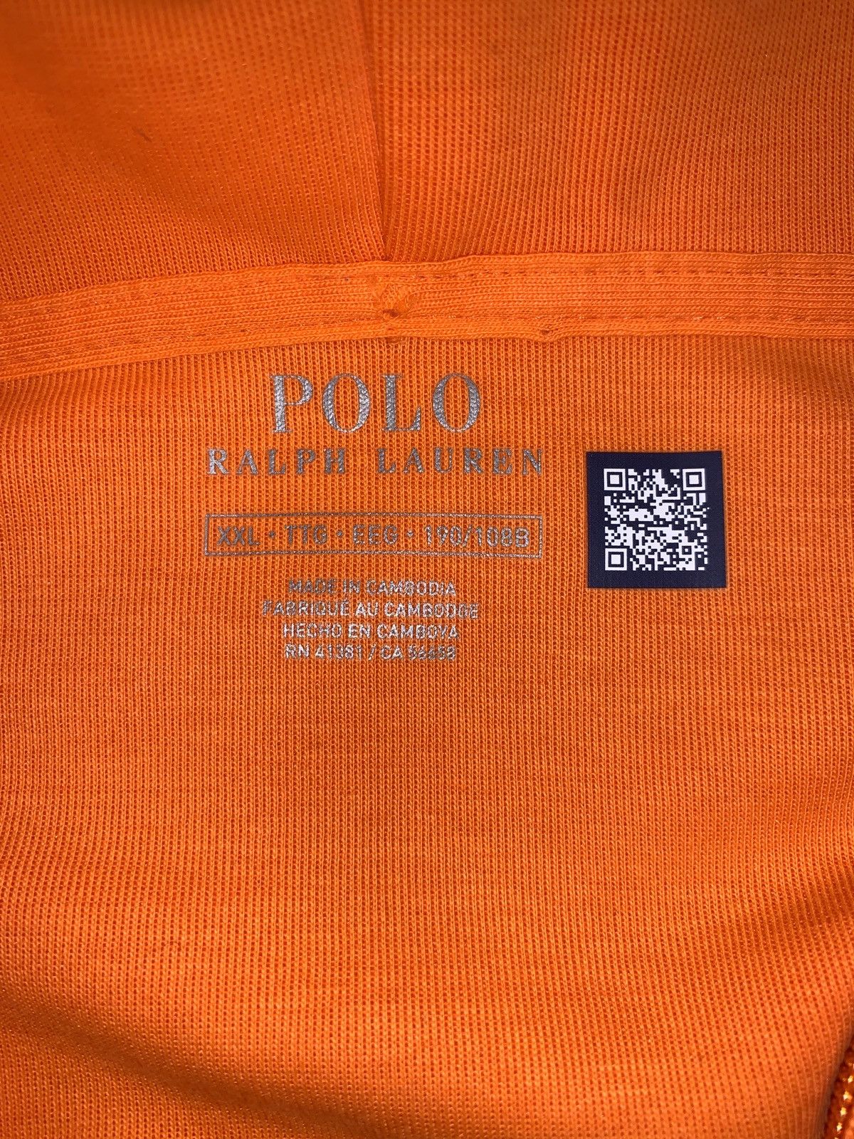 Polo Ralph Lauren × Vintage Double-Knit Full-Zip Hoodie Size US XXL / EU 58 / 5 - 3 Thumbnail