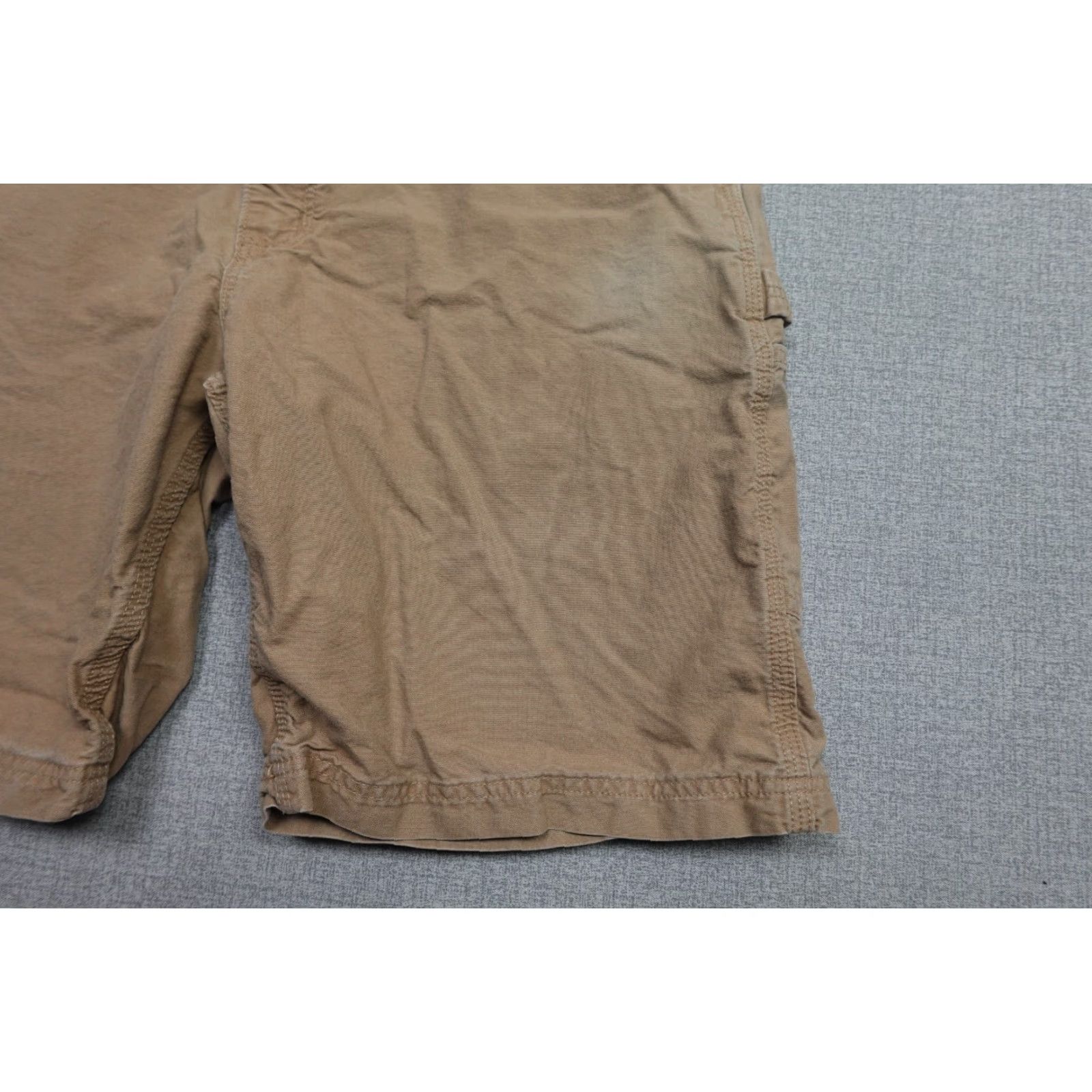 Carhartt Carhartt Mens 38 Beige Hammer Loop Cotton Work B147-DKH Short Cargo Shorts Chino Relaxed Straight Front 100% Cotton Vintage No Size US 38 / EU 54 - 2 Thumbnail