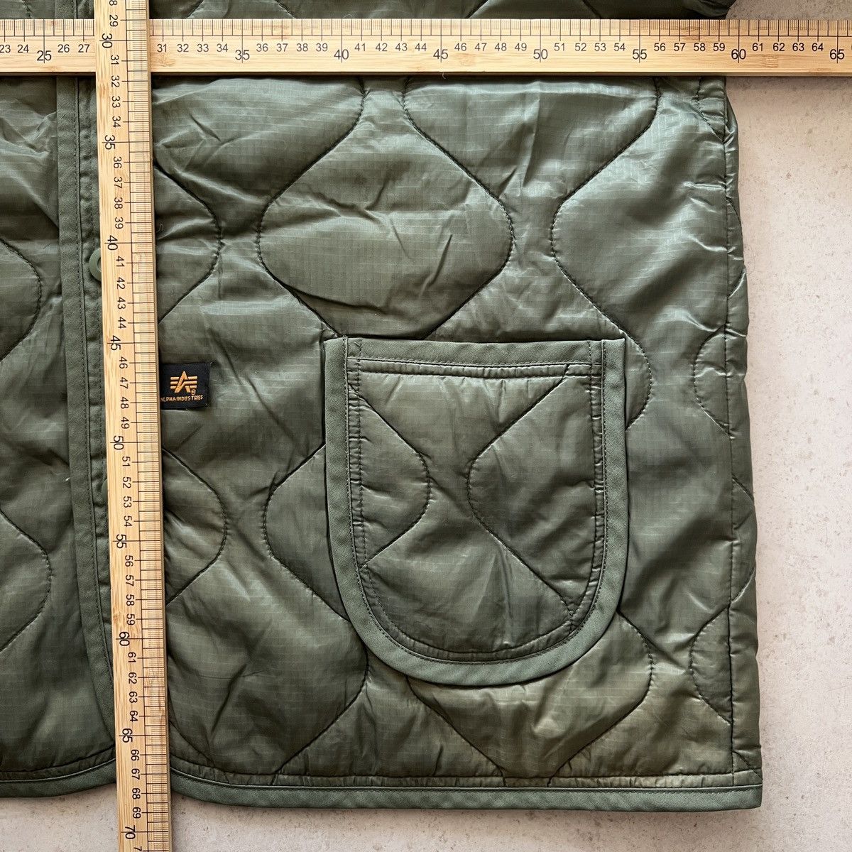 Alpha Industries × CDG by Comme des Garcons Vintage 00s CDG Alpha Industries Quilted Liner Jacket Size US L / EU 52-54 / 3 - 14 Thumbnail