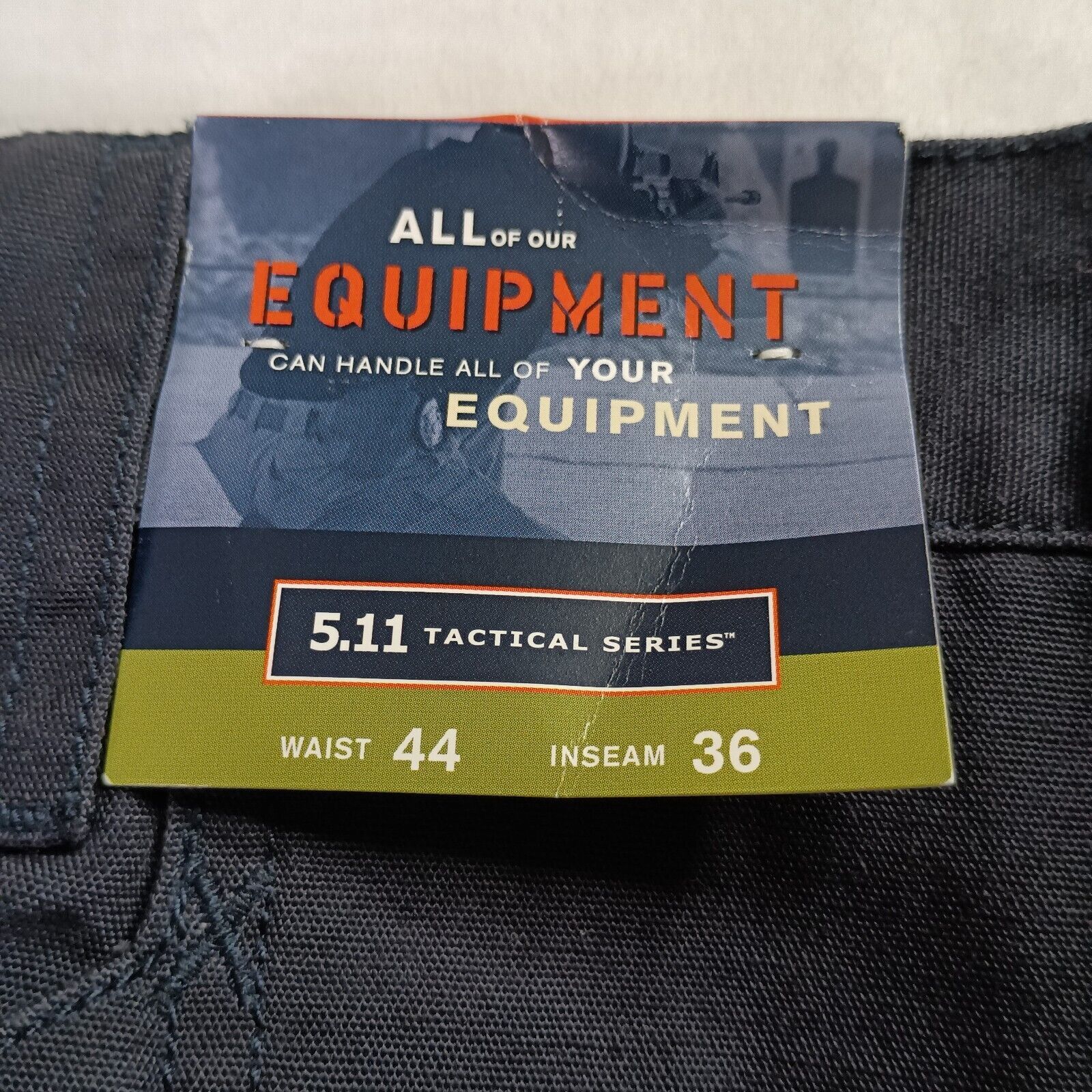 5.11 5.11 Tactical Series Pants Men's 44x36 Big Tall Black Canvas Size US 44 / EU 60 - 8 Thumbnail