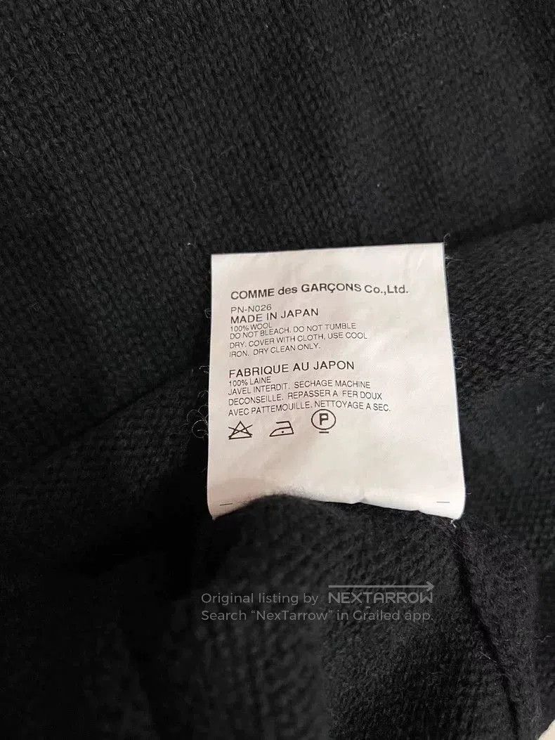 Comme des Garcons Comme des Garcons Homme Plus Distressed Sweater . Size US S / EU 44-46 / 1 - 4 Thumbnail
