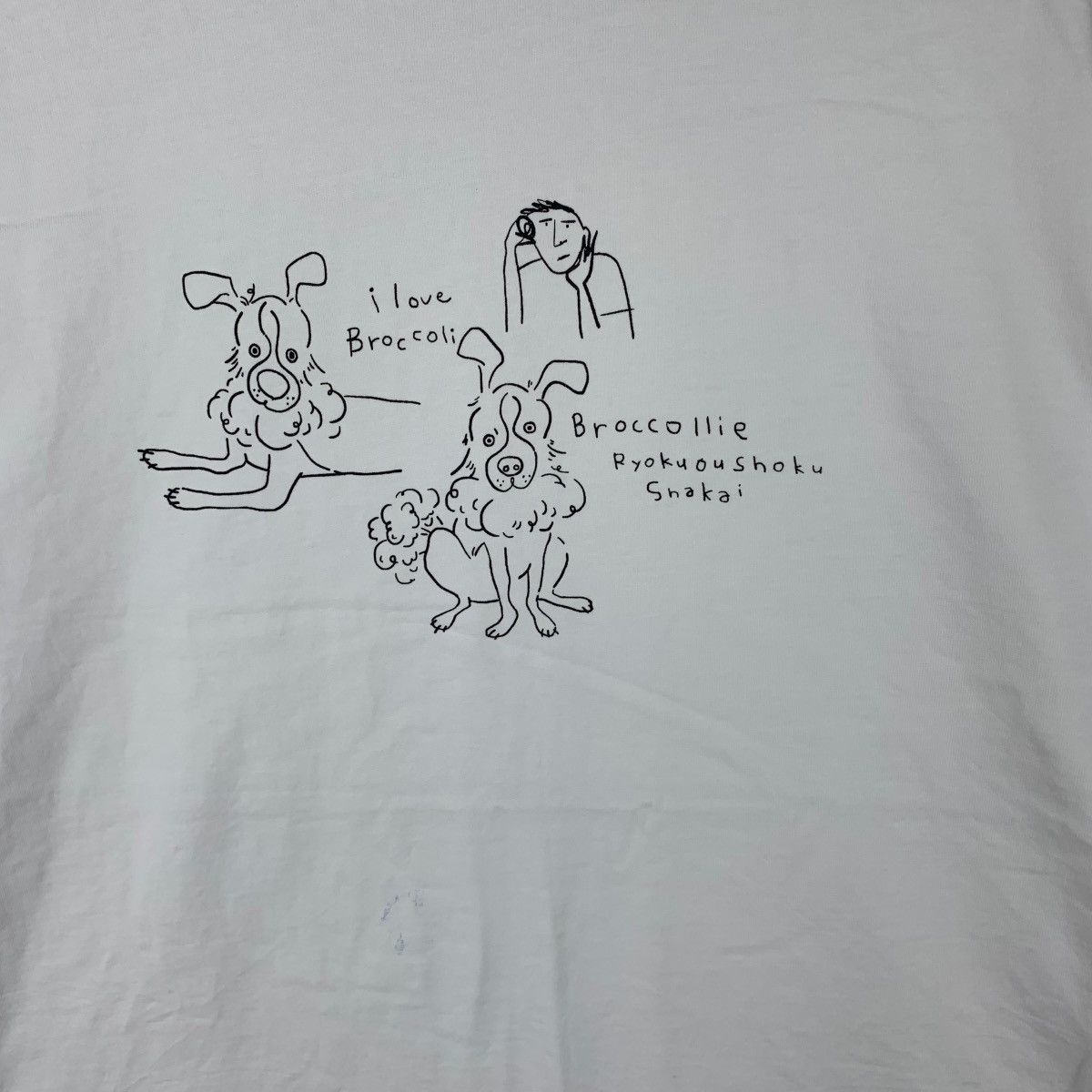 Vintage RYOKUOUSHOKU SHAKAI BAND Pop Rock Tee Shirt Top Aichi J Size US XL / EU 56 / 4 - 4 Thumbnail