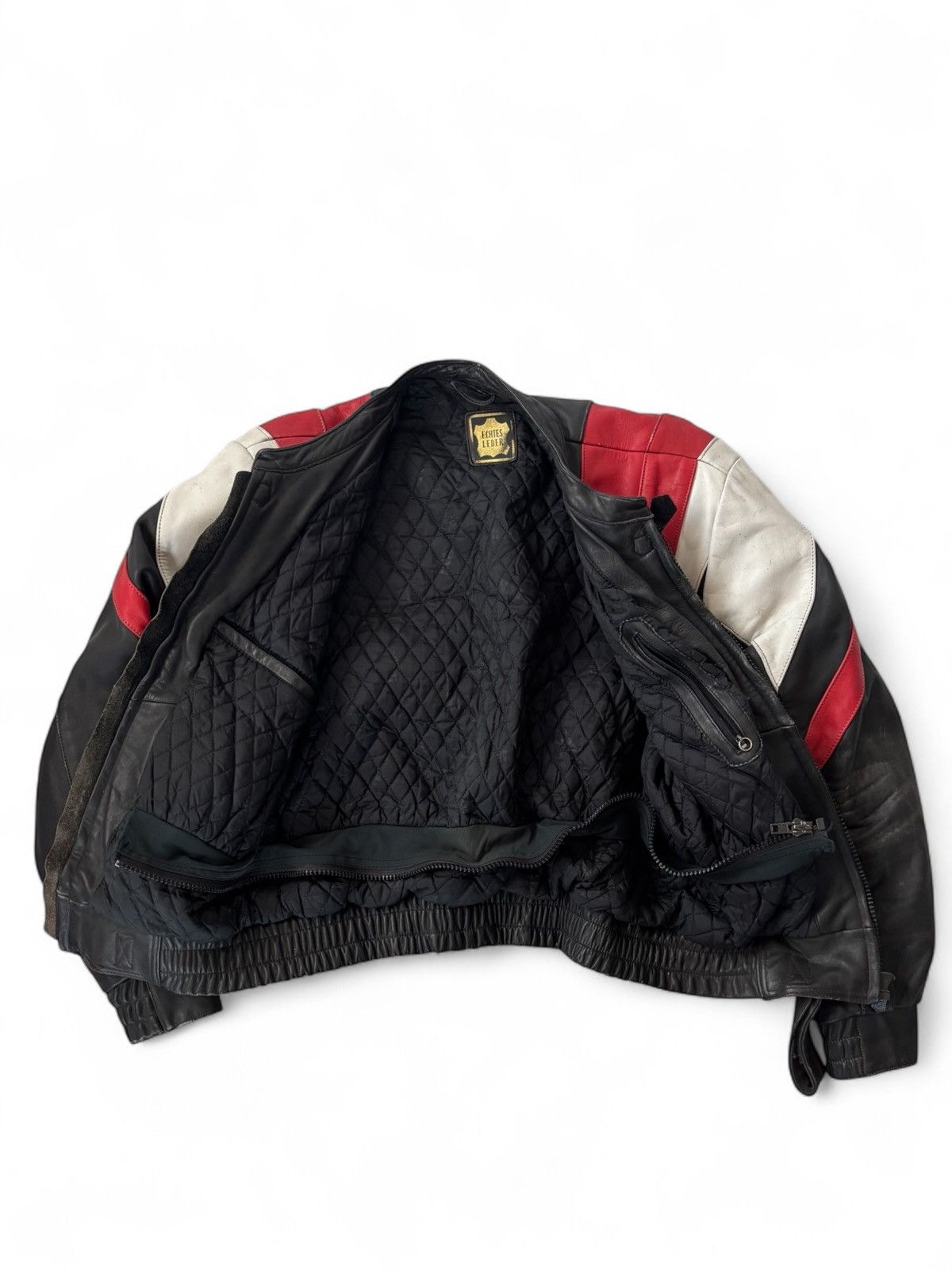 Vintage Vintage IXS Racing Leather Jacket Size US XL / EU 56 / 4 - 2 Thumbnail