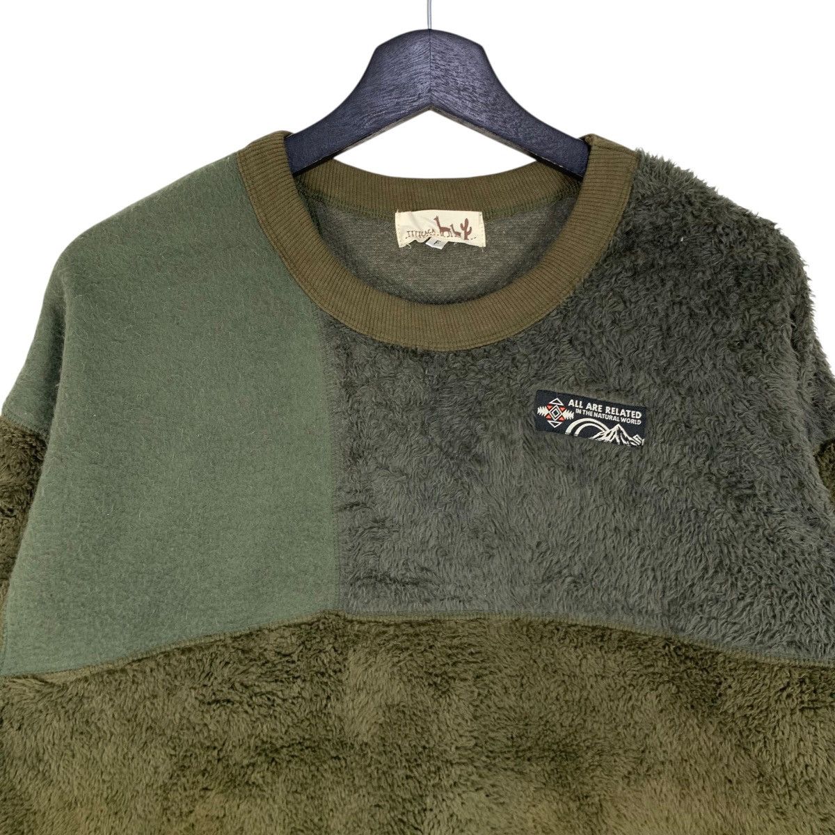 Japanese Brand Vintage Titicaca Fleece Sweatshirt Sweater Crewneck Size US M / EU 48-50 / 2 - 7 Thumbnail