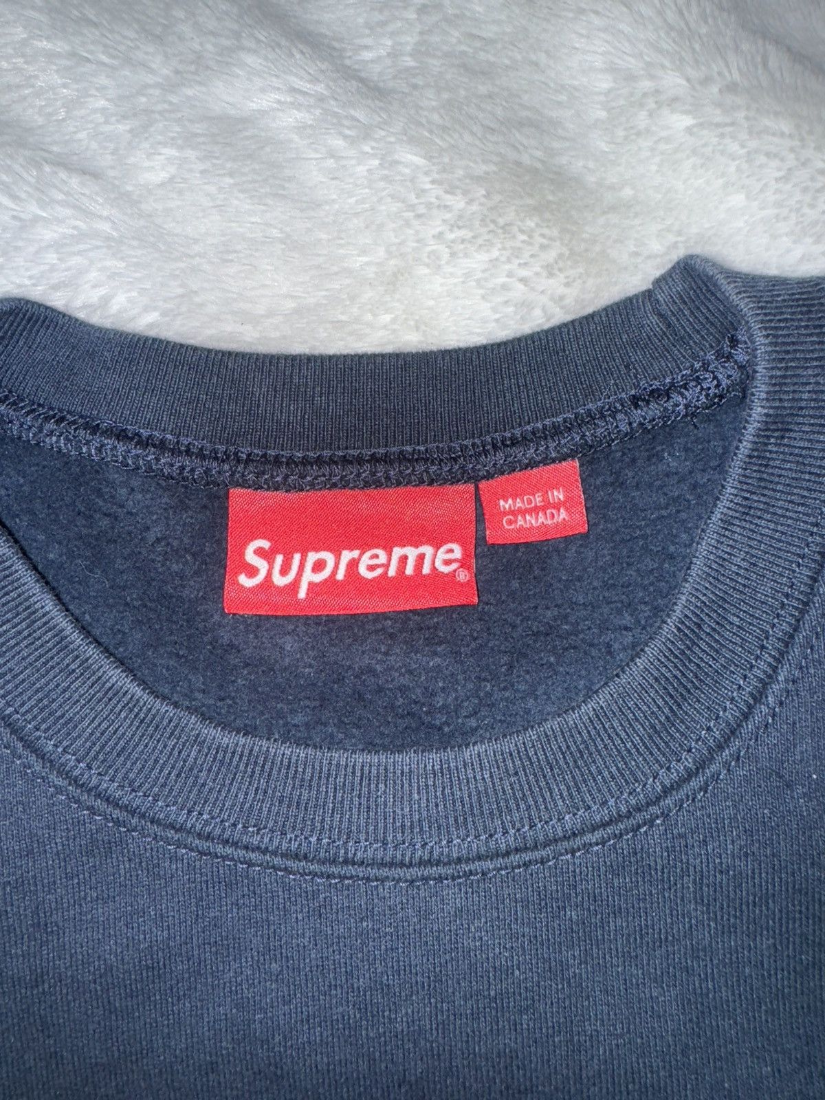 Supreme SUPREME Logo spellout crewneck sweatshirt size medium Size US M / EU 48-50 / 2 - 3 Thumbnail