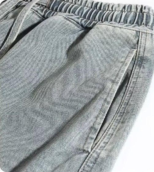 Japanese Brand × Jean denim shorts with triangular slit Size US 29 - 6 Thumbnail
