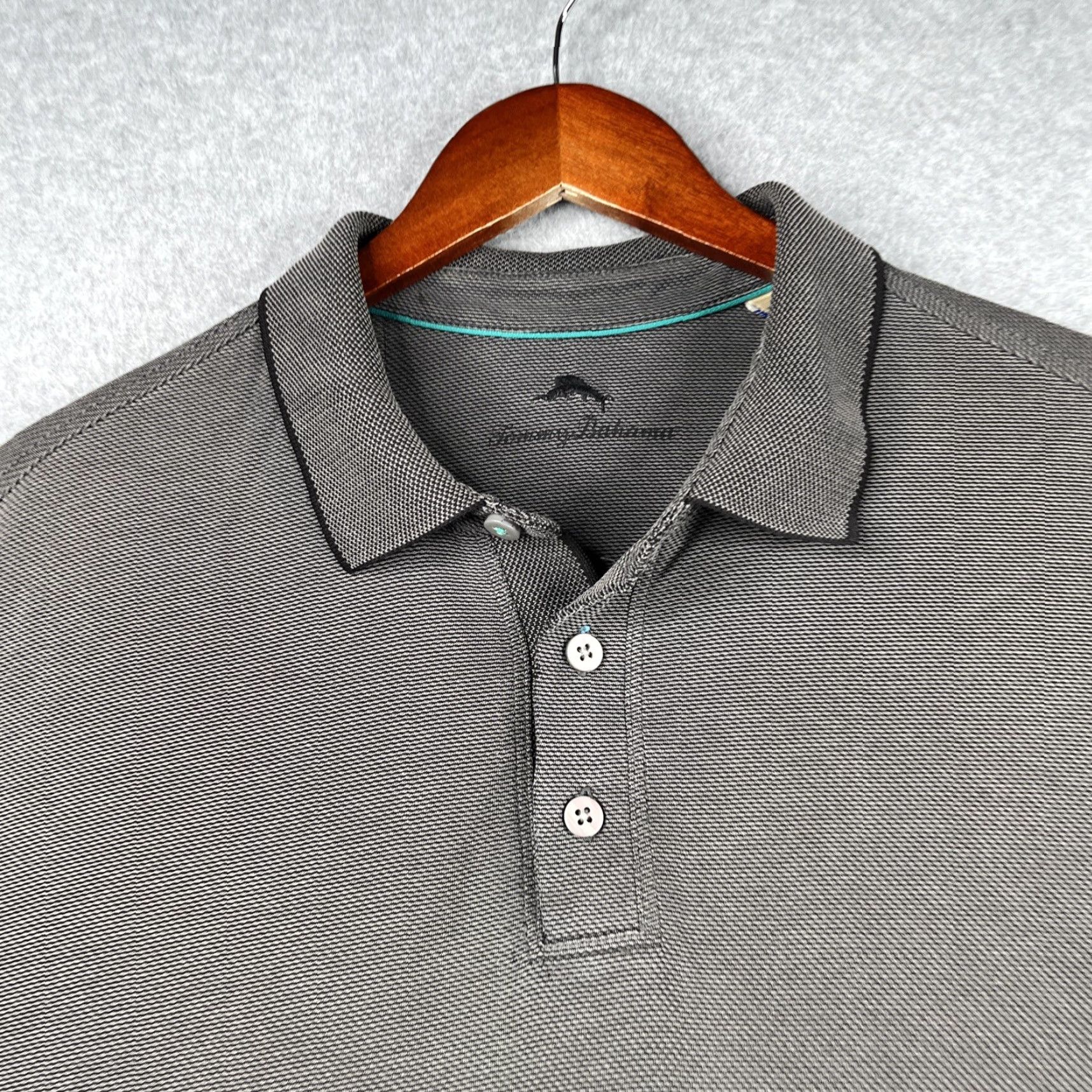 Tommy Bahama Tommy Bahama Polo Shirt XL Gray Tropical Modal Blend Lightweight Beach Casual Men's Polo Shirt XL Gray Tropical Modal Blend Lightweight Beach Casual Size US XL / EU 56 / 4 - 5 Thumbnail