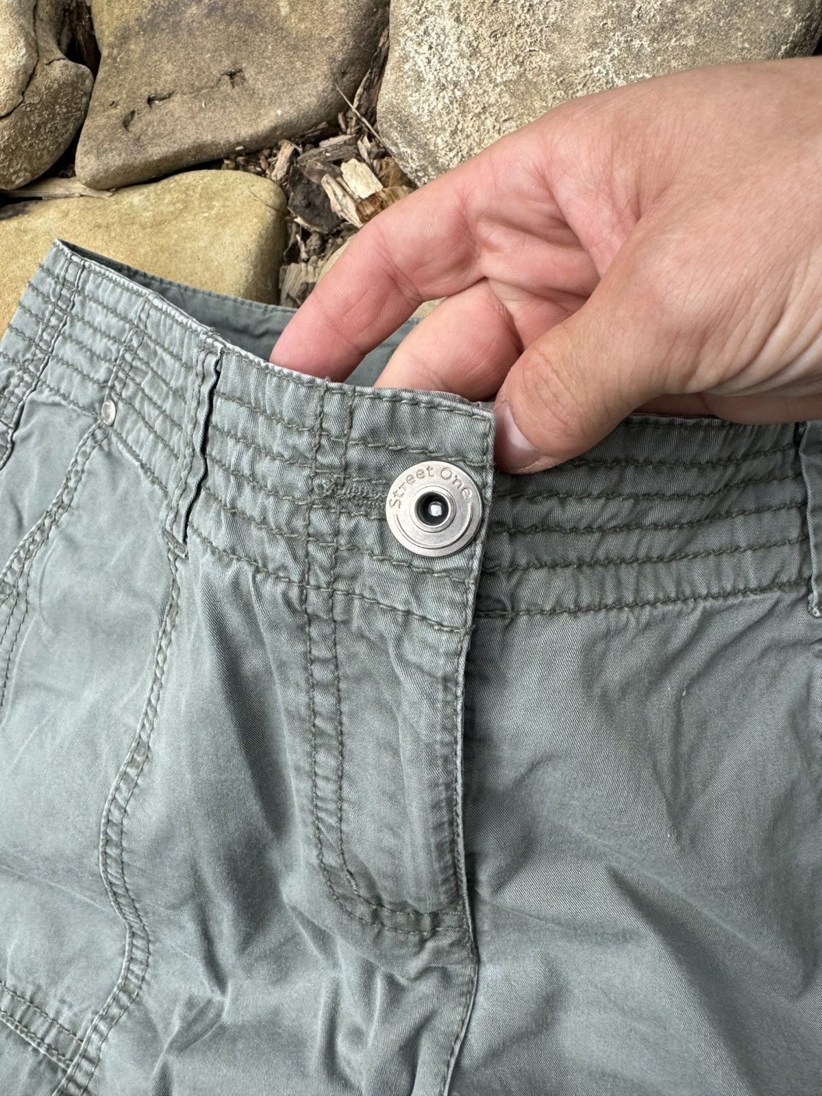 Vintage Vintage Cargo Bondage Y2k Baggy Pants Size 27" / US 4 / IT 40 - 5 Thumbnail