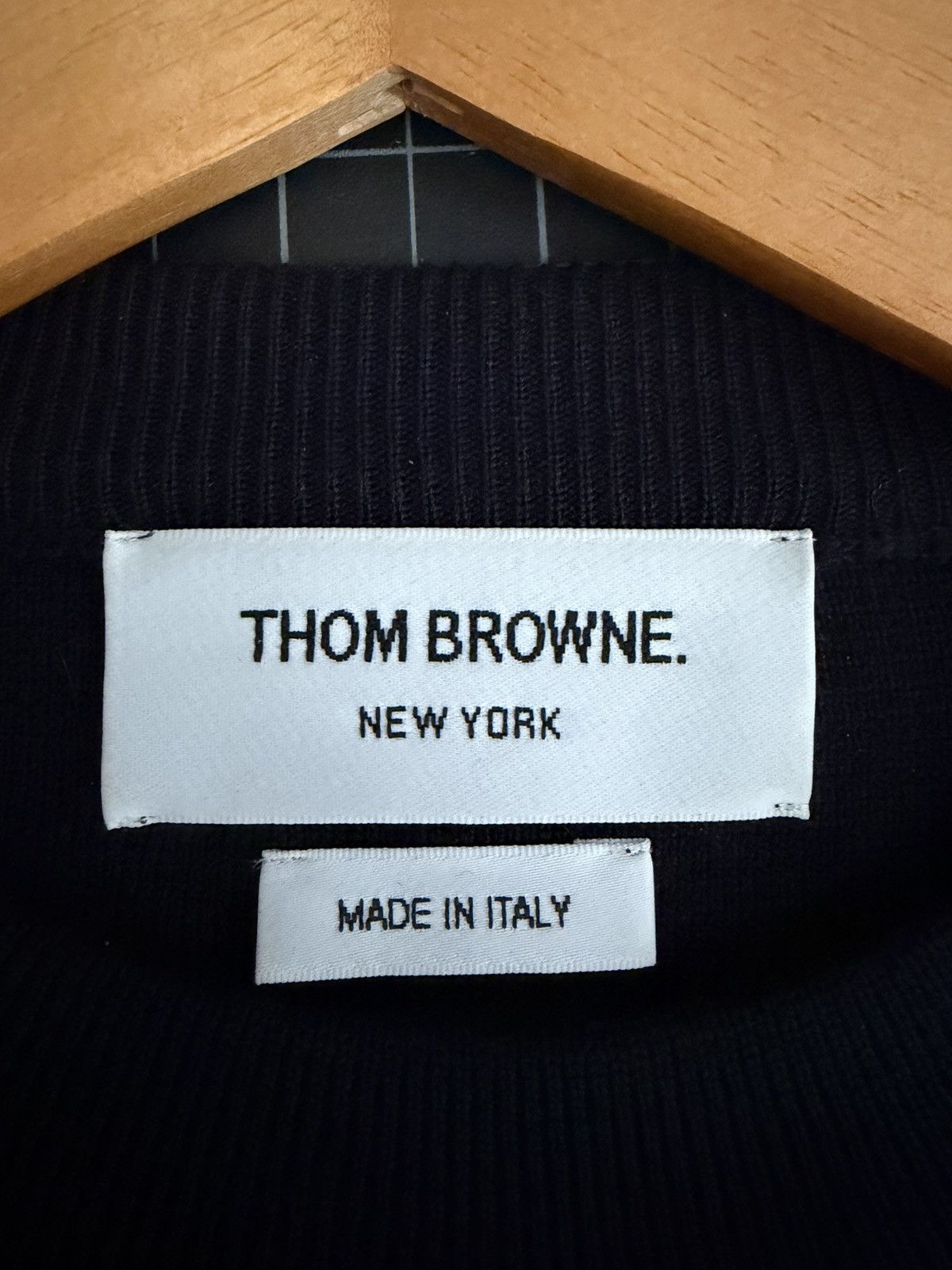 Thom Browne Thom Browne navy sweater Size US S / EU 44-46 / 1 - 3 Thumbnail