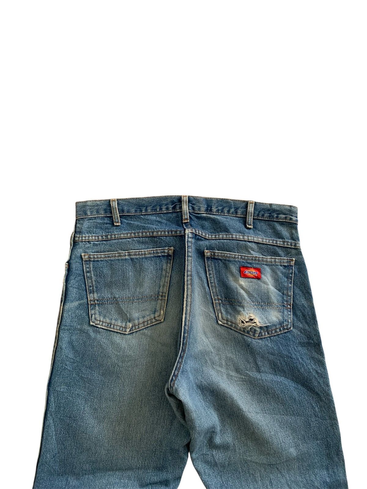Dickies Vintage Dickies Reguler Distressed Faded Baggy Jeans Size US 34 / EU 50 - 3 Thumbnail