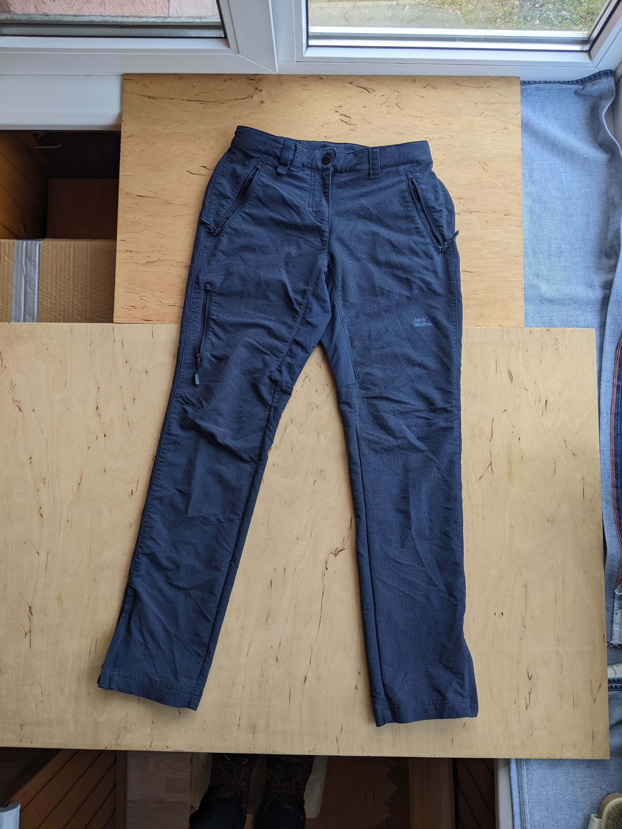 Jack Wolfskin Jack Wolfskin Outdoor Pants Treking Mountain Softshell Women Size 32" / US 10 / IT 46 - 1 Thumbnail