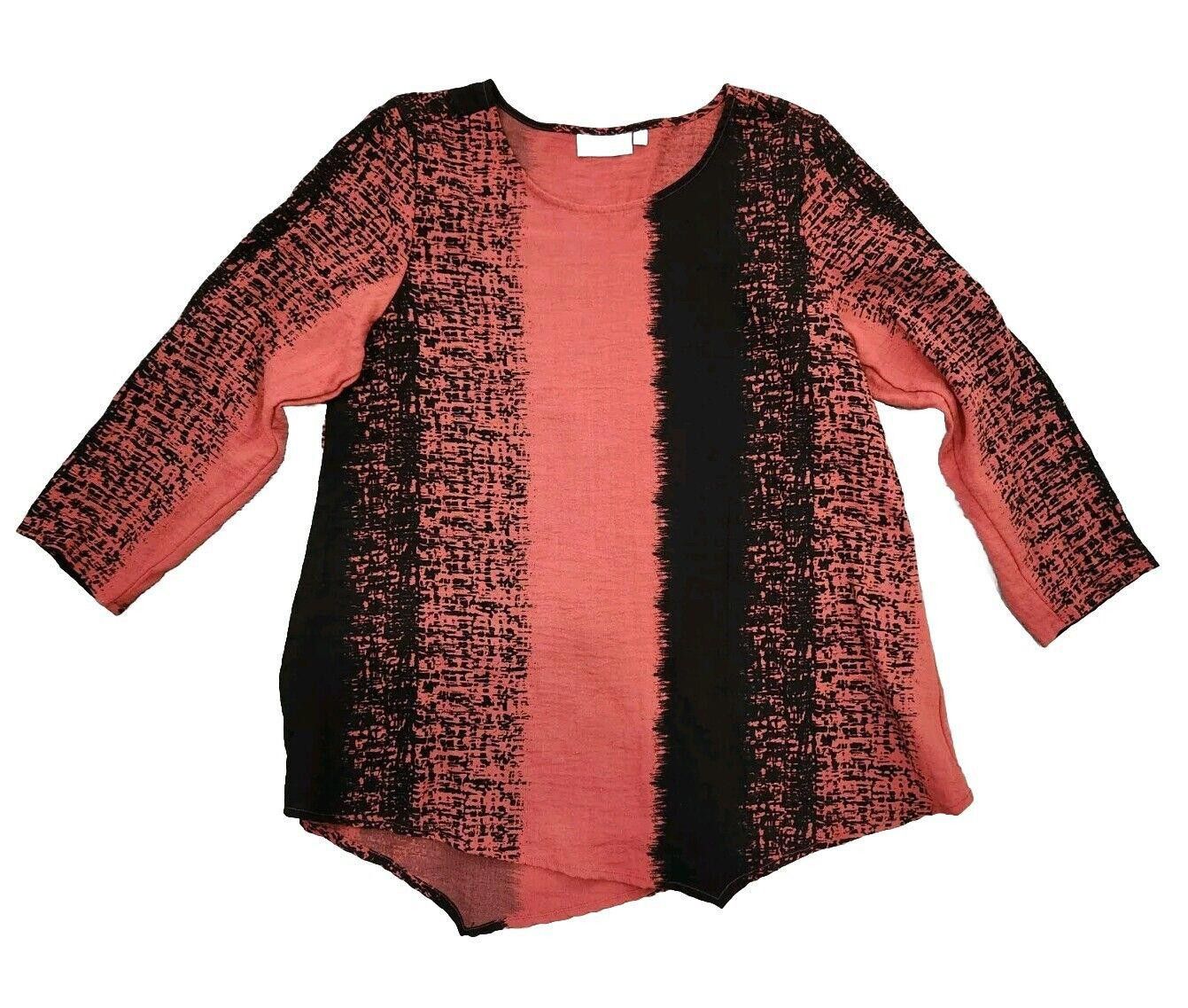 Habitat Habitat Clothes To Live In top Medium Orange Tunic shirt Size M / US 6-8 / IT 42-44 - 1 Thumbnail