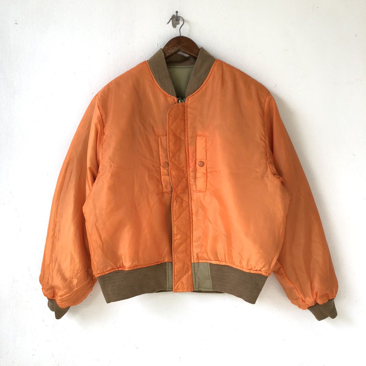 Japanese Brand RELIABLE Japan Reversible MA-1 Bomber Jacket Size US S / EU 44-46 / 1 - 6 Thumbnail