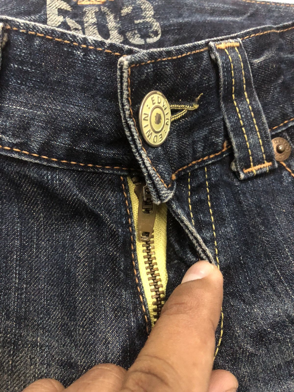 If Six Was Nine × Japanese Brand If Six Was Nine Style - Flare Edwin Rusty wash w31 Size US 31 - 8 Thumbnail
