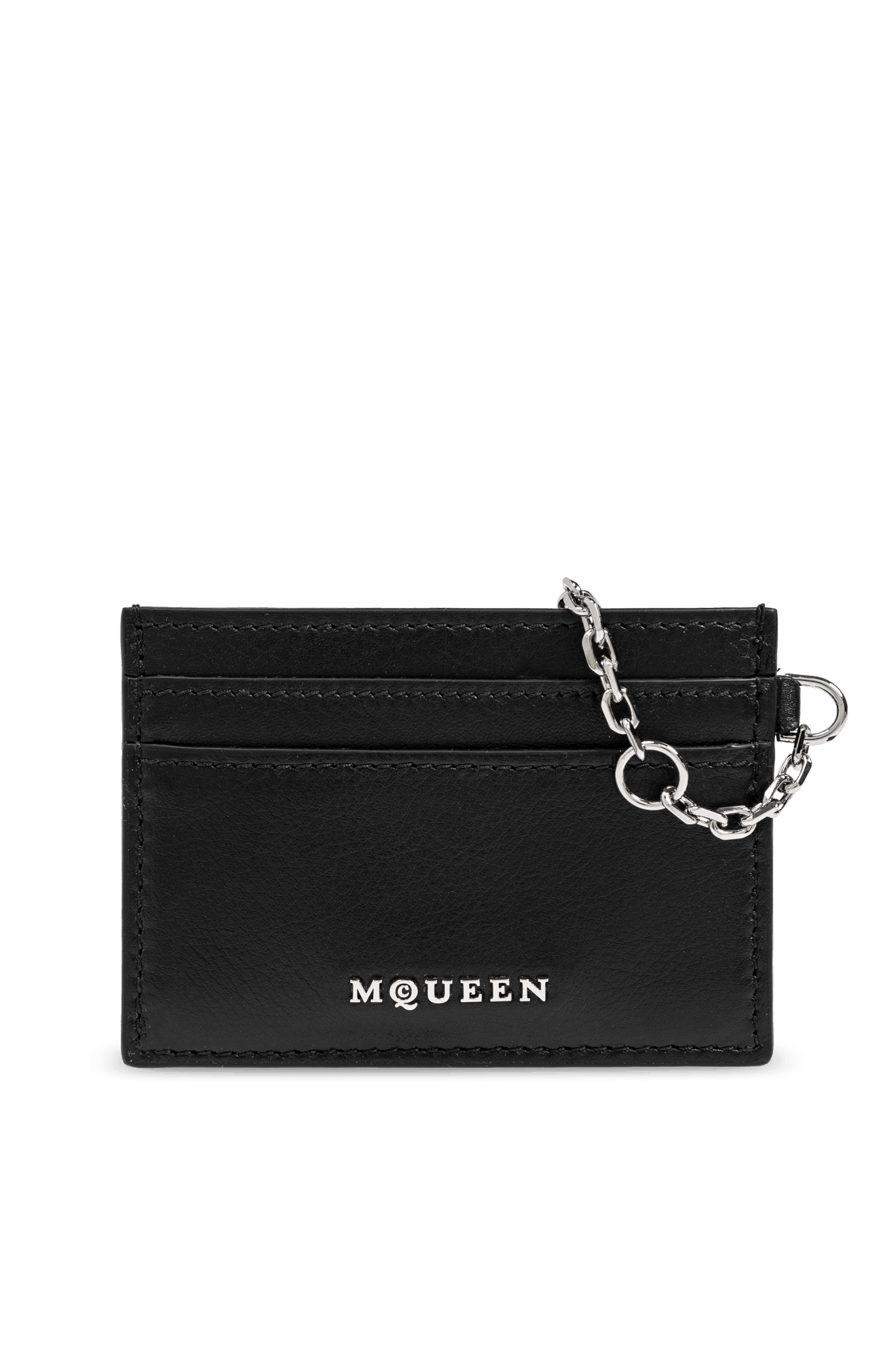 Alexander McQueen o1s22i1n1024 Size: OS / Sling Card Holder in Black Size ONE SIZE - 1 Thumbnail