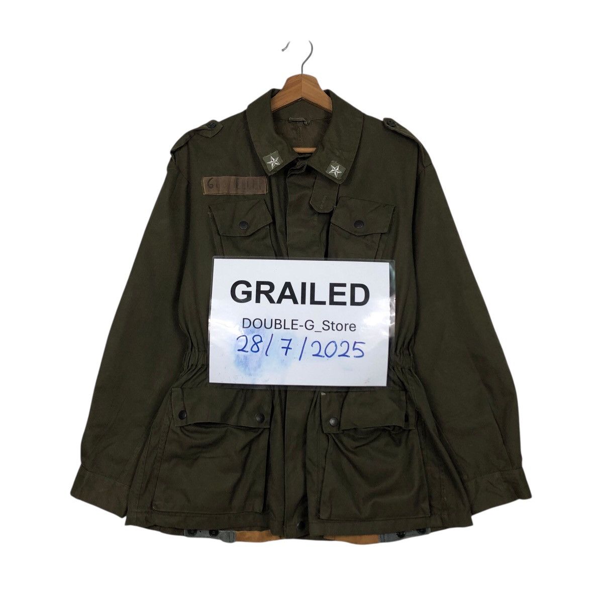 Vintage Vintage Heavy Jacket Military Collection Multi Pocket Cargo Size M / US 6-8 / IT 42-44 - 1 Thumbnail