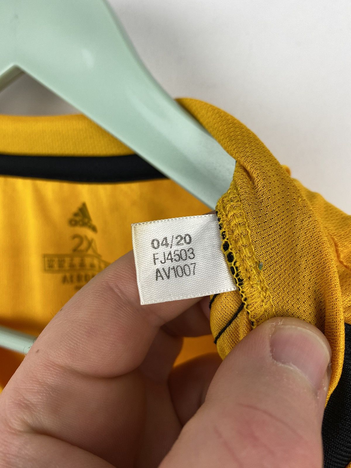 Adidas Wolverhampton Wanderers 2020 2021 Adidas Soccer Jersey PSG Size US XXL / EU 58 / 5 - 8 Thumbnail