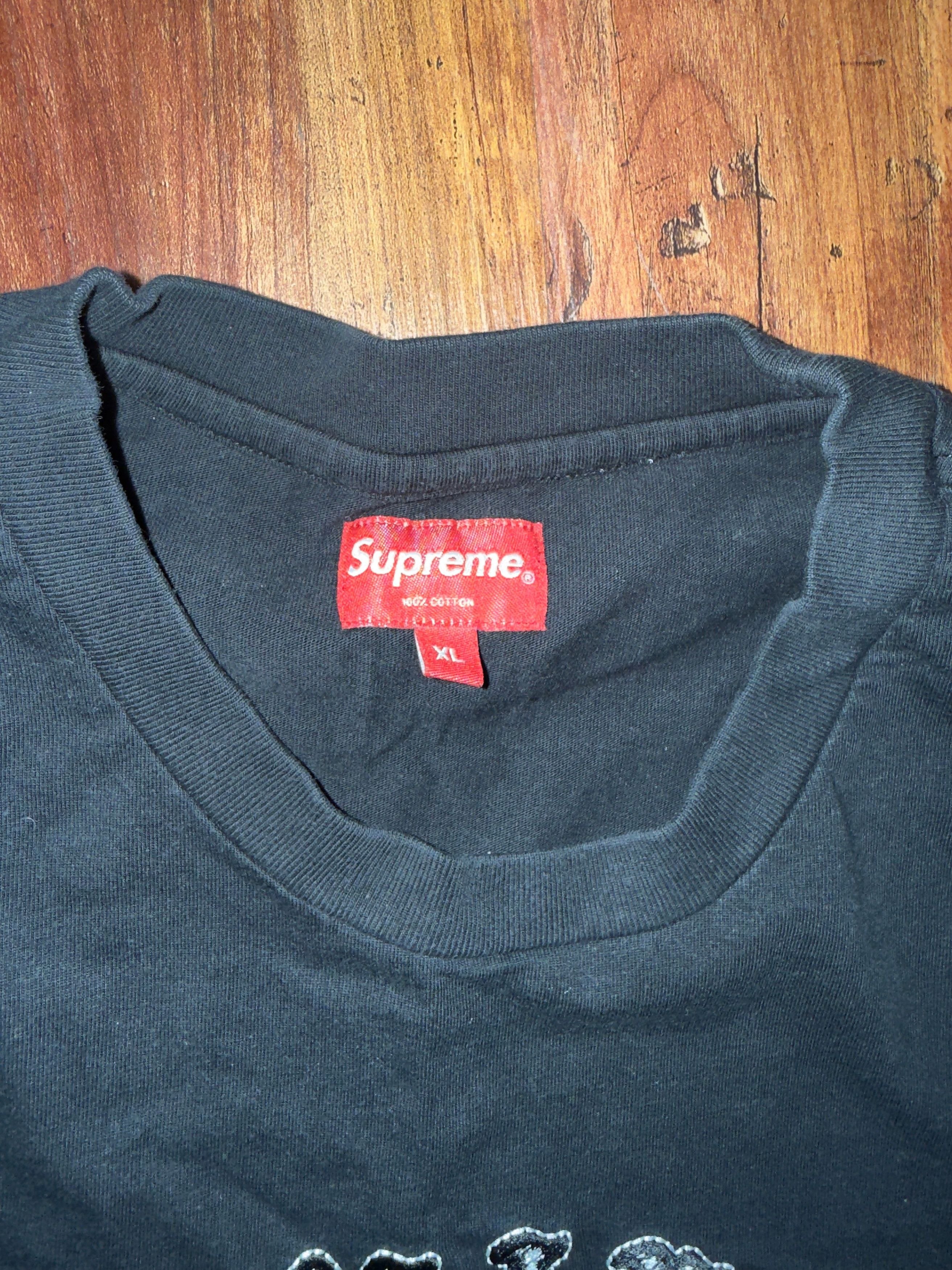 Supreme Supreme Quiet Storm Tee Size US XL / EU 56 / 4 - 2 Thumbnail