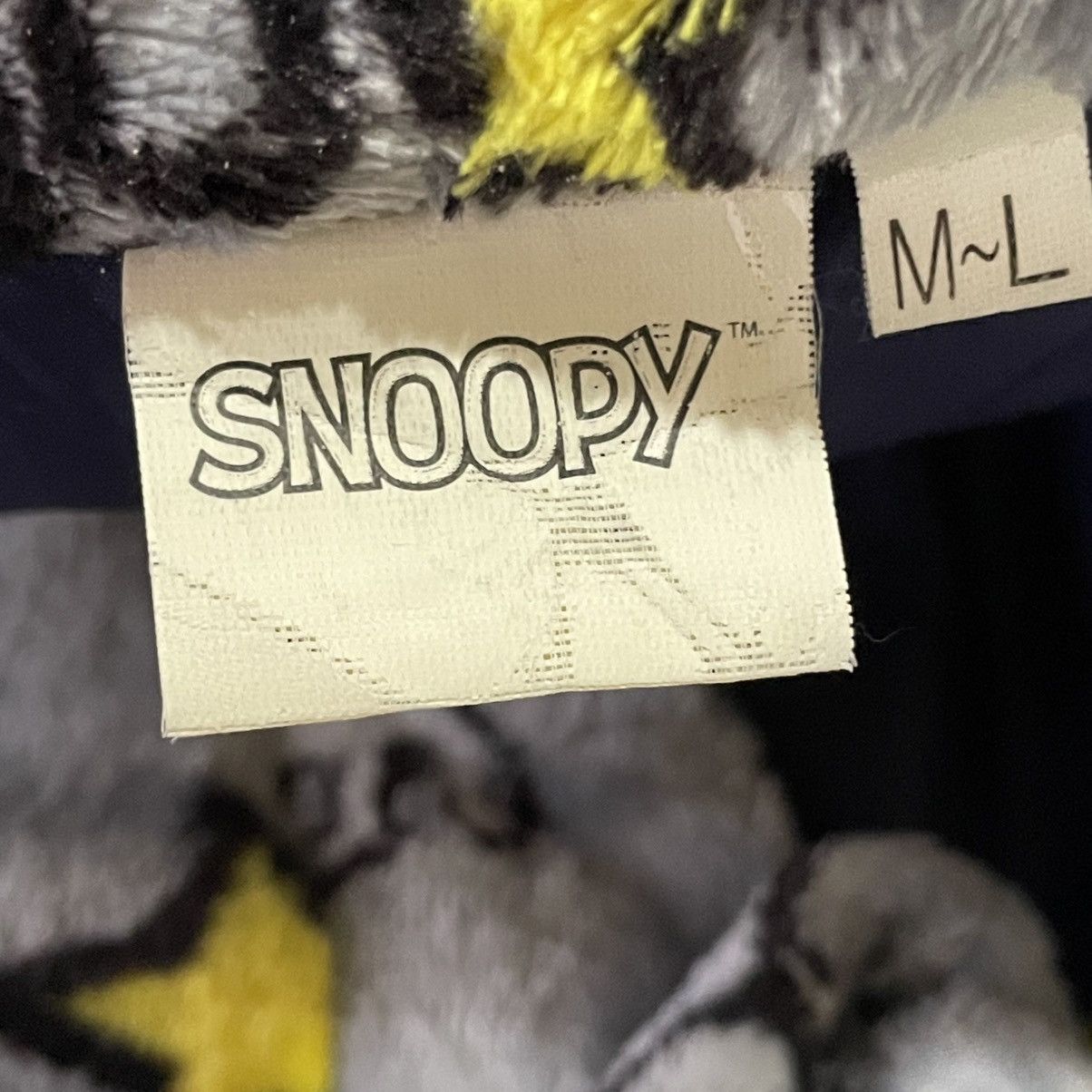 Peanuts Vintage Snoopy Peanuts Padded Hanten Kimono Jacket Grey Size US L / EU 52-54 / 3 - 6 Thumbnail
