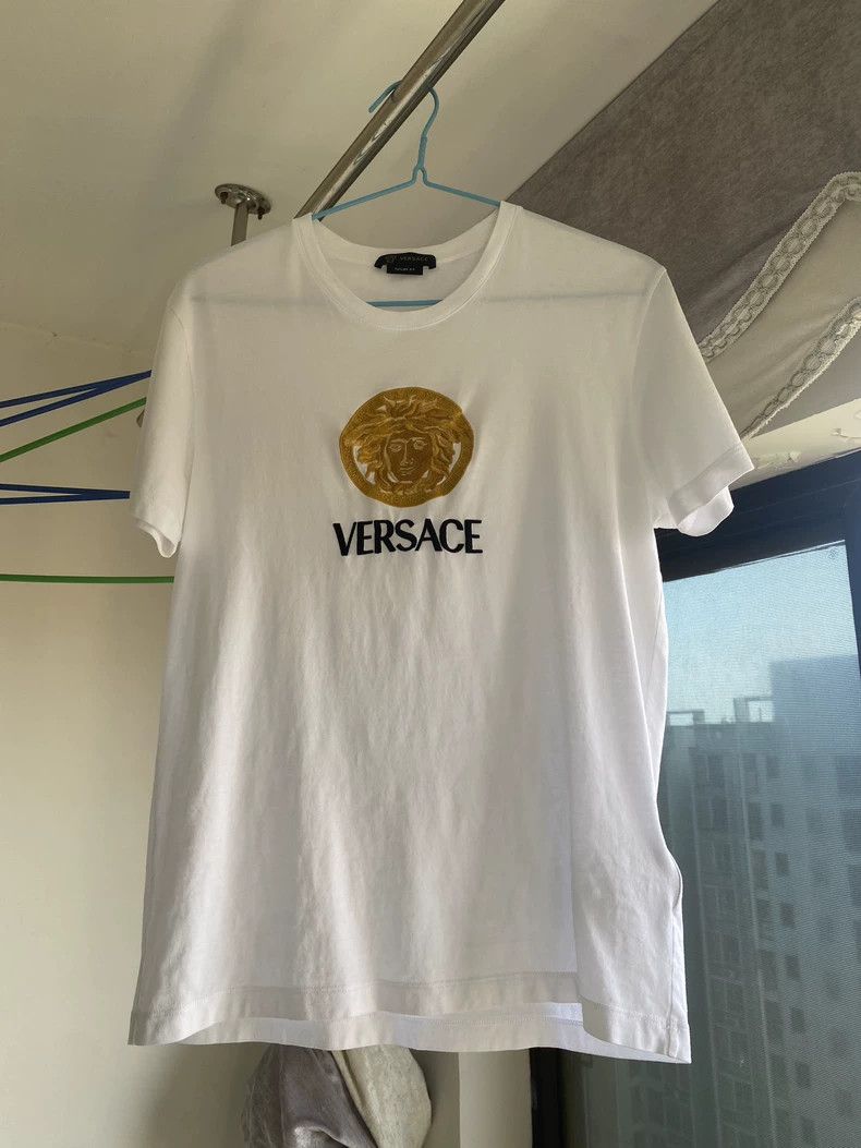 Versace Versace White short-sleeved T-shirt Size US XS / EU 42 / 0 - 1 Thumbnail