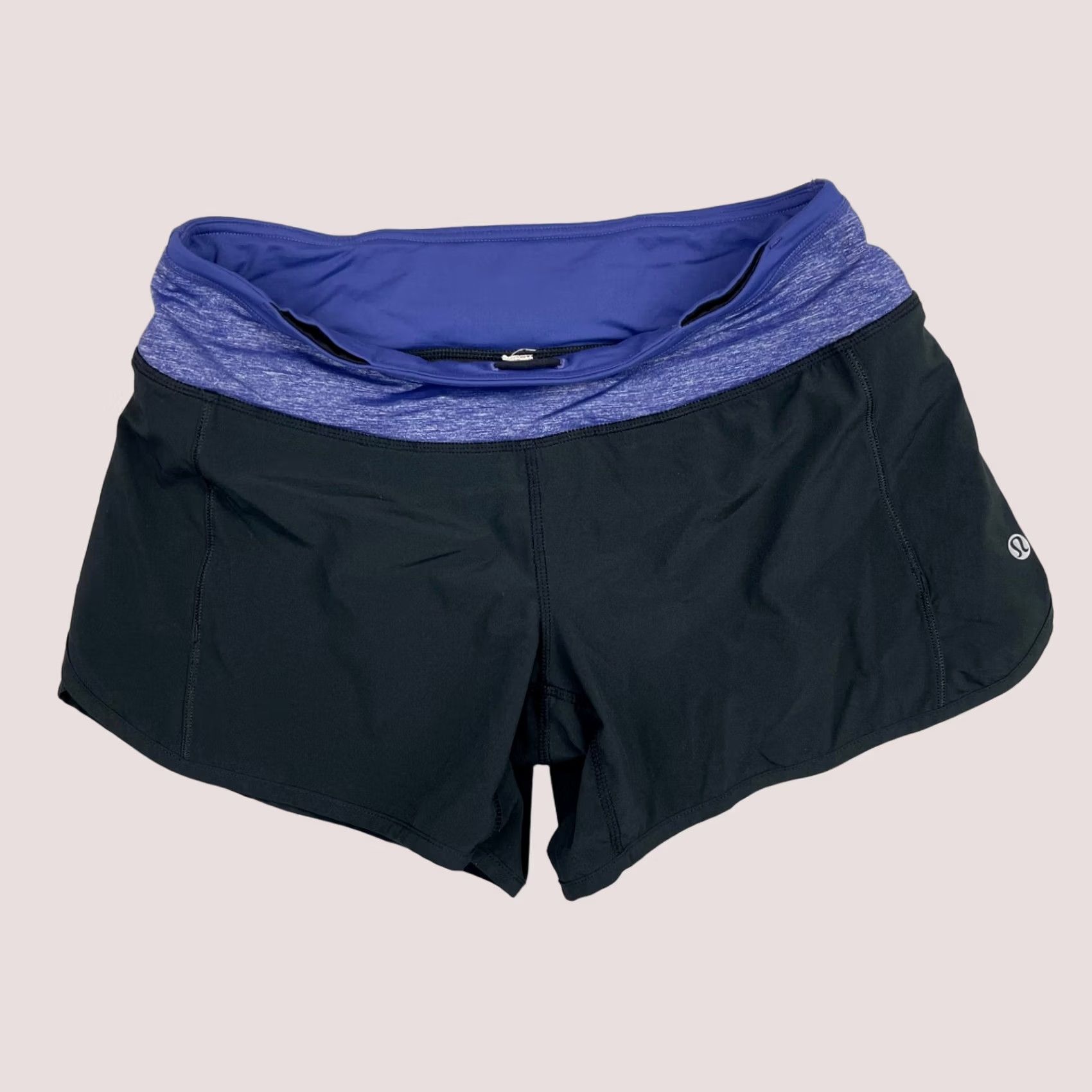 Lululemon Lululemon Shorts Women 4 Brief Lined Zip Pocket Gym Performance Outdoor Black Size 27" / US 4 / IT 40 - 1 Thumbnail