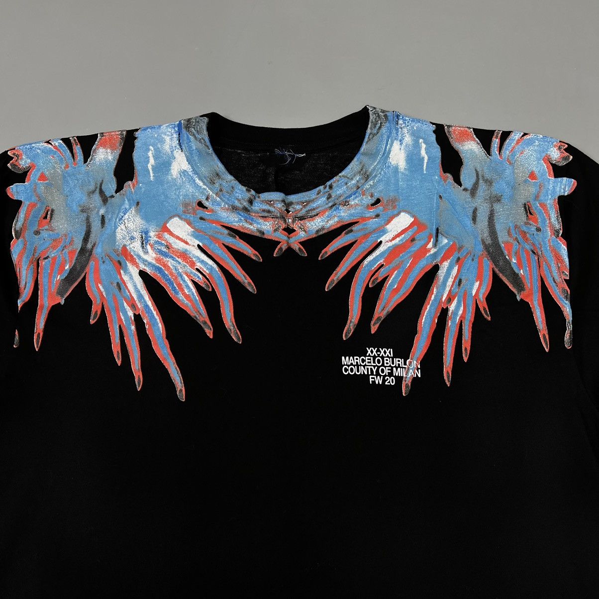 Marcelo Burlon Murcelo Burlon Luxury T shirt FW20 Size US XXL / EU 58 / 5 - 5 Thumbnail