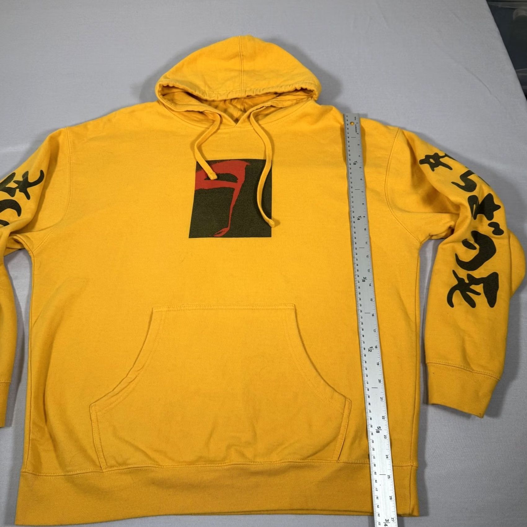Vintage Bad Omens Hoodie Mens XL Yellow Miracle Metal Band Music Sweater Concert Tour Shirt Size US XL / EU 56 / 4 - 7 Thumbnail