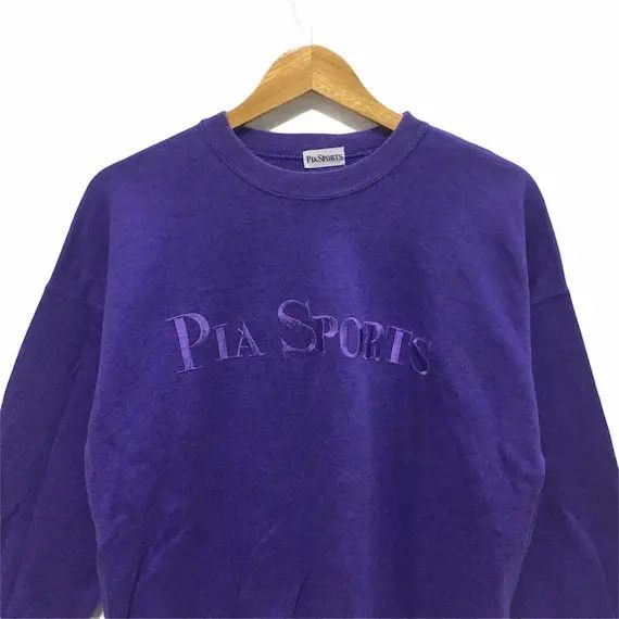 Vintage Vtg PIA MOTORSPORTS RACING Team Cropped Sweatshirt Crewneck Size S / US 4 / IT 40 - 2 Thumbnail