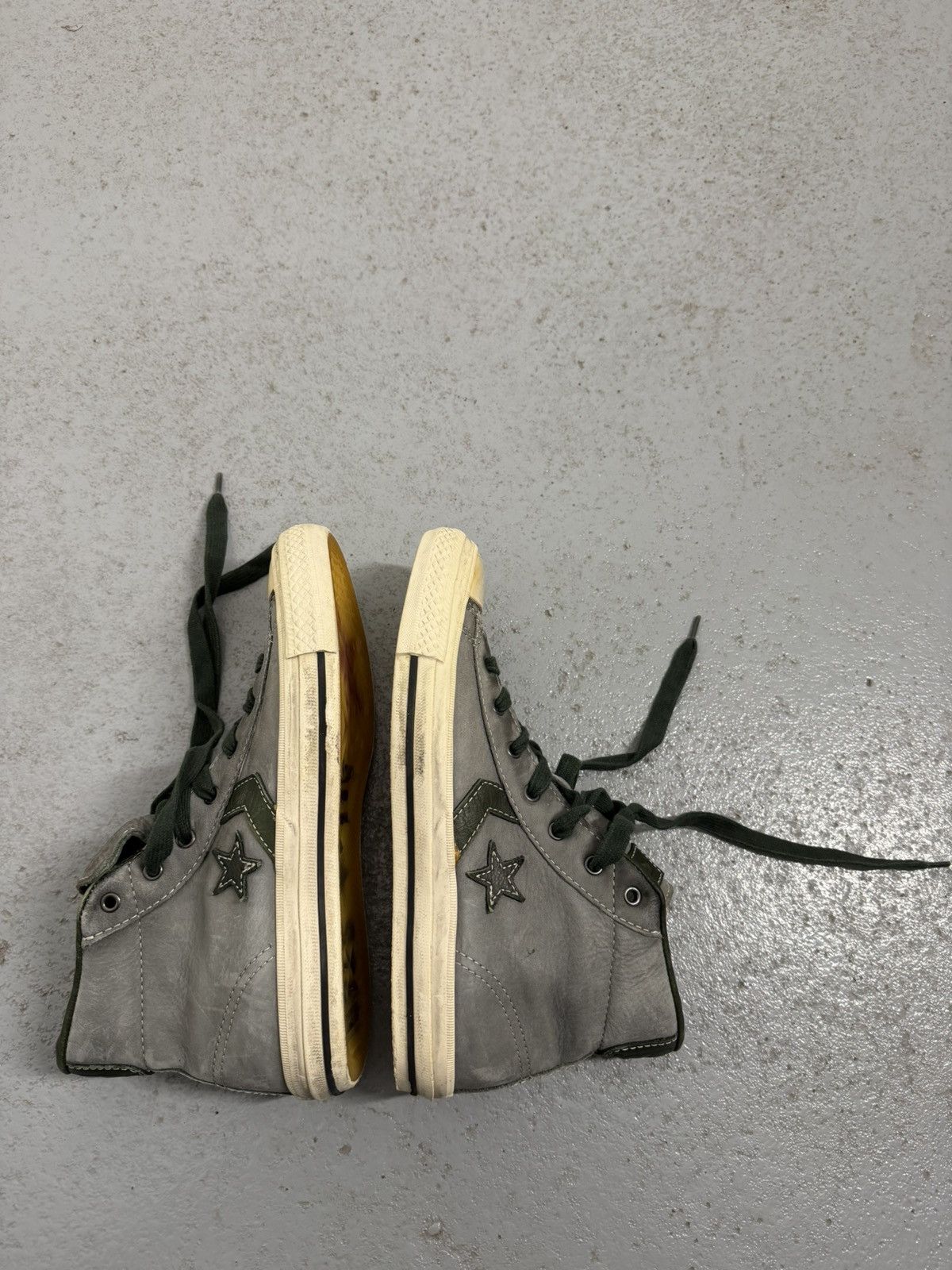 Converse × John Varvatos John Varvatos x Converse Aged High Top Sneakers Size US 7 / EU 40 - 4 Thumbnail