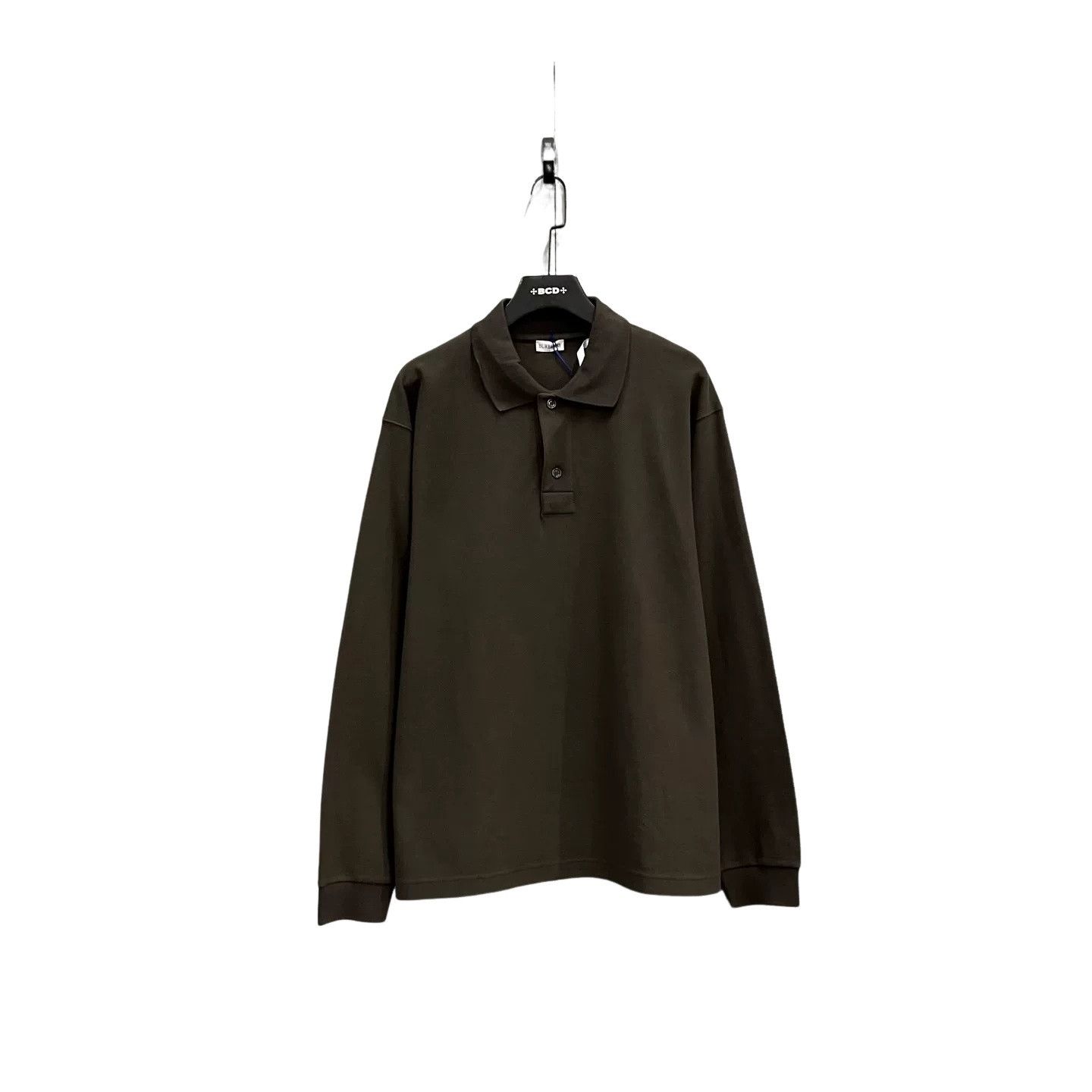 Burberry Burberry EKD Knight Embroidered Long Sleeve Polo M Size US M / EU 48-50 / 2 - 1 Thumbnail