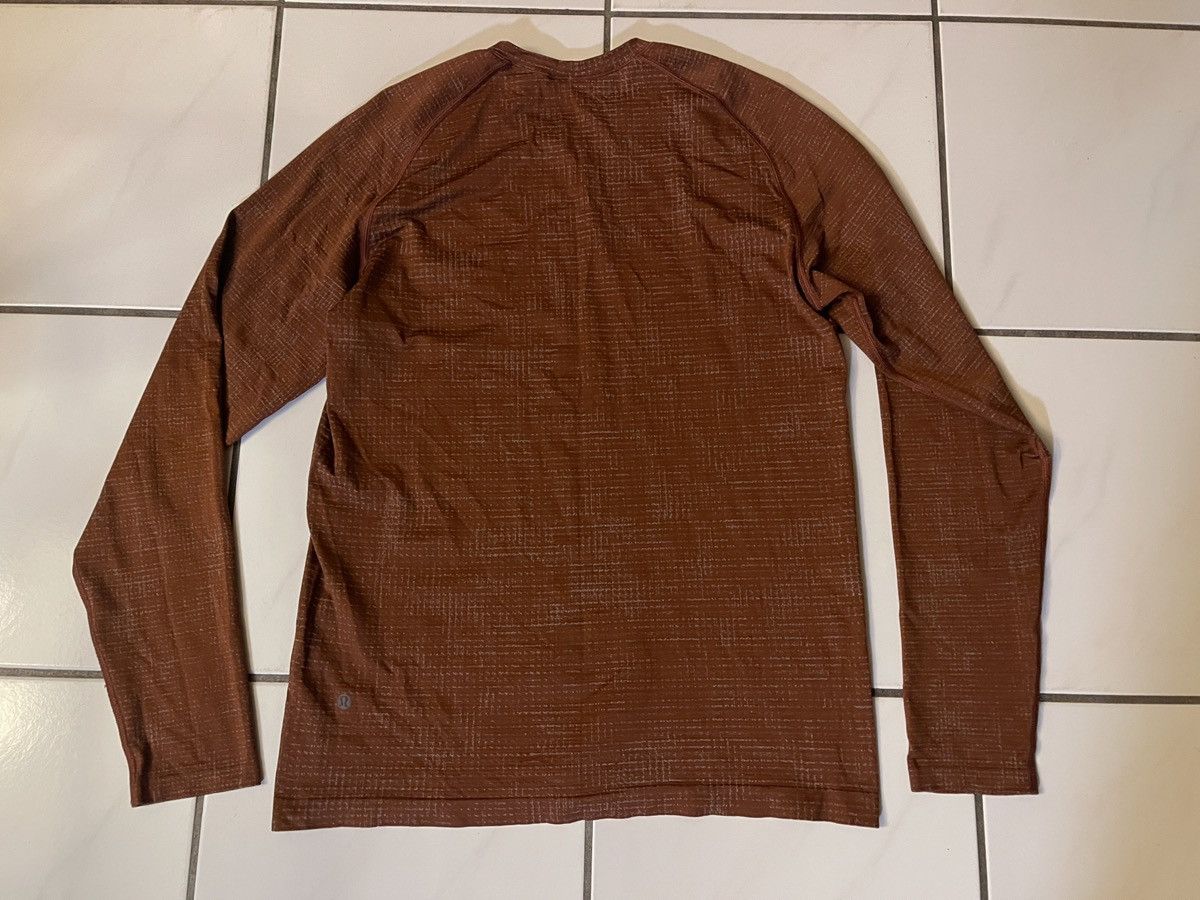 Lululemon Lululemon Mens Metal Vent Tech 2.0 Shirt Date Brown Medium Size US M / EU 48-50 / 2 - 6 Thumbnail
