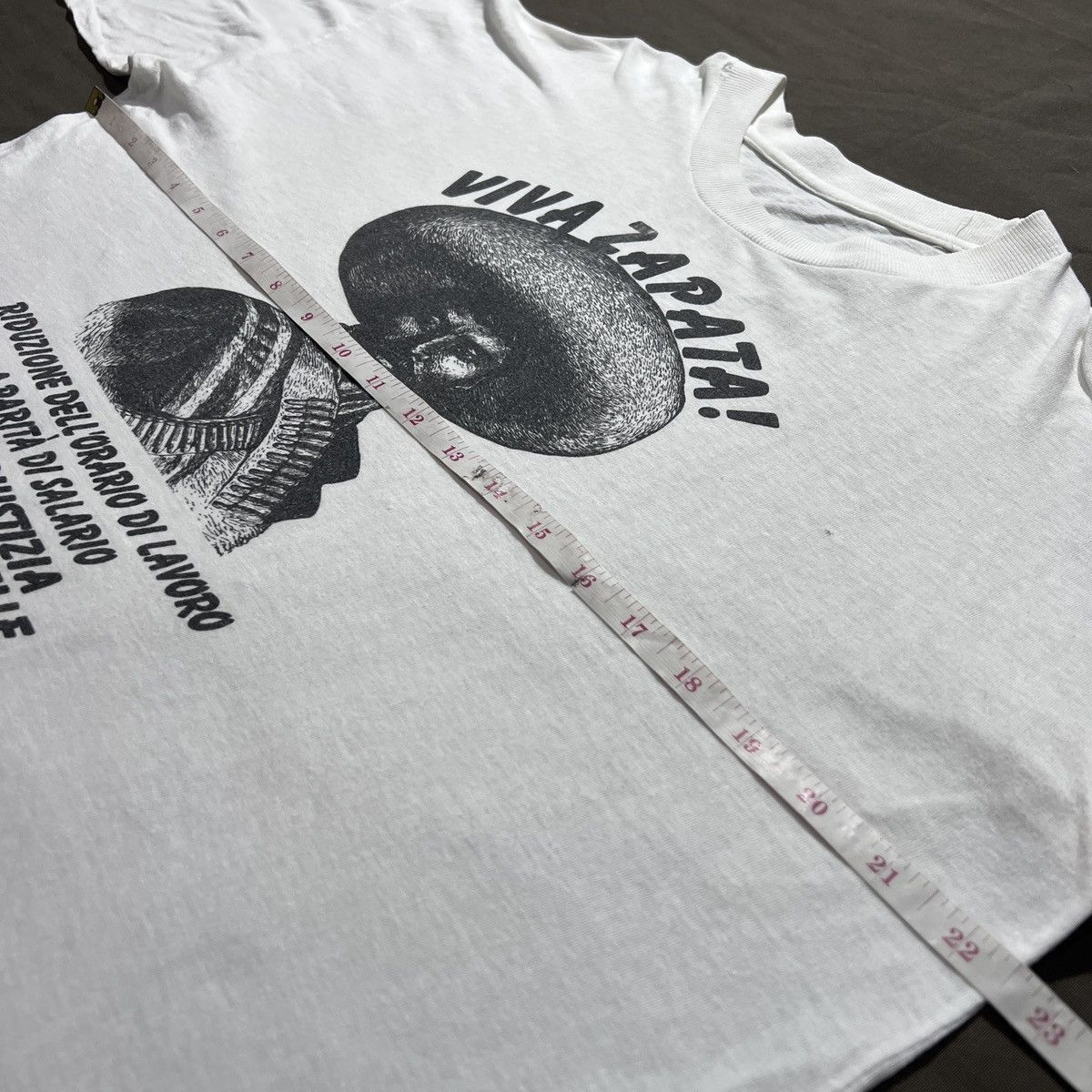 Rage Against The Machine Vintage 90s Villa Zapata Mexican revolutionary Tee EZLN Size US XL / EU 56 / 4 - 17 Thumbnail