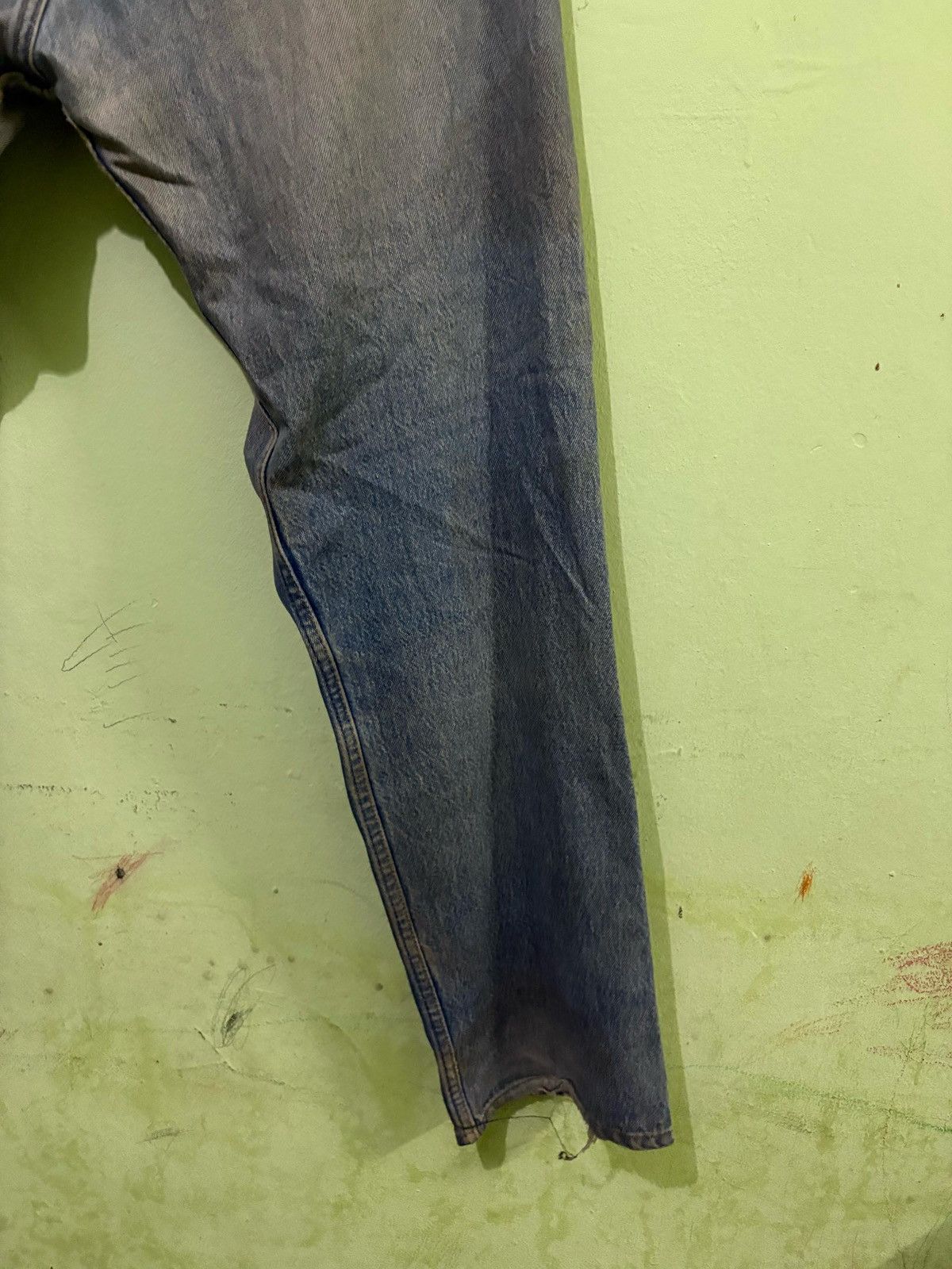 Levi's × Levi's Vintage Clothing Vintage 501 Levis Denim Pant Distressed Made In USA Size US 35 - 10 Thumbnail
