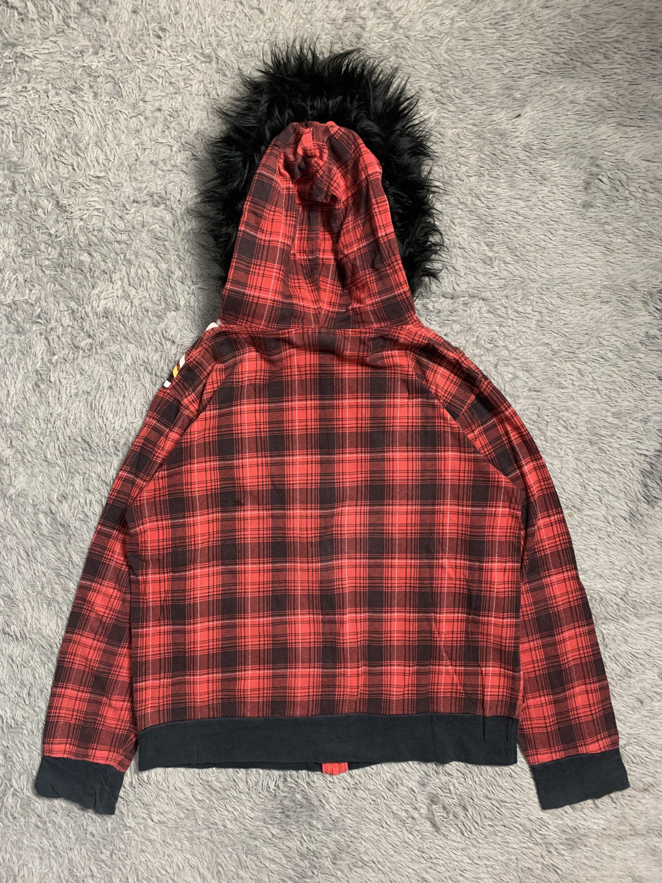 Japanese Brand Surfline Style Fur Hoodie Size US M / EU 48-50 / 2 - 7 Thumbnail